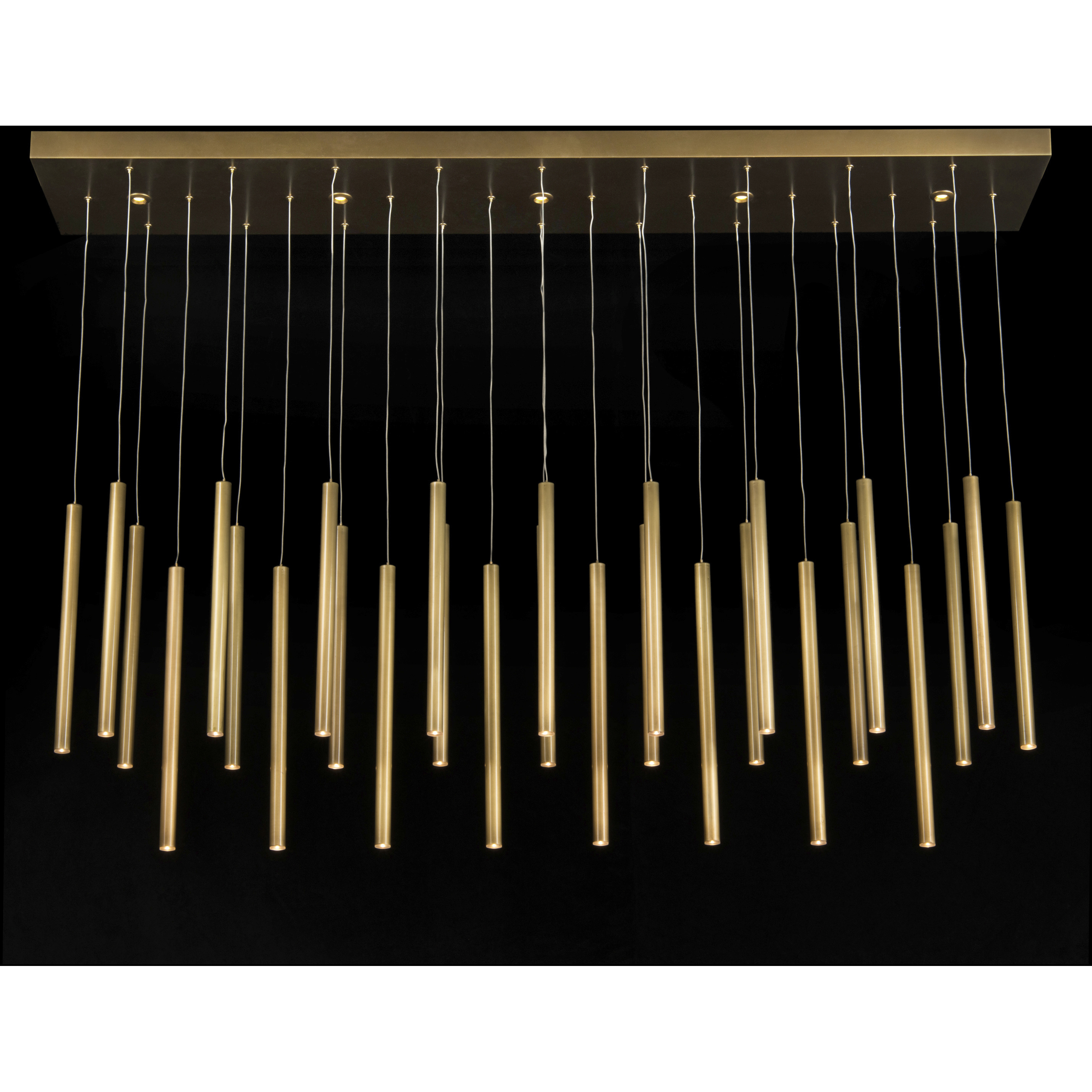 Hans LED Brass Chandelier Ceiling Light