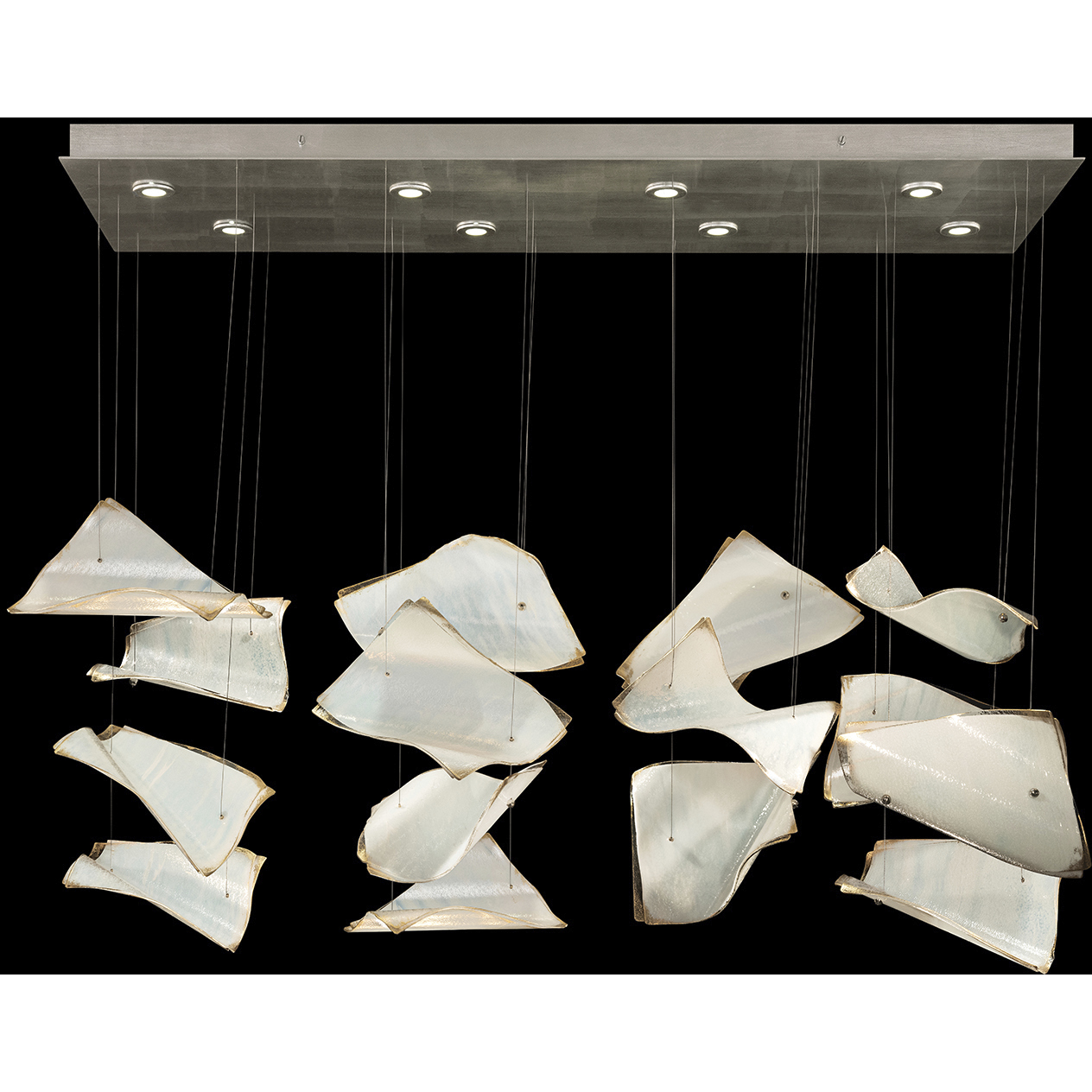 Elevate LED 54 inch Silver Pendant Ceiling Light