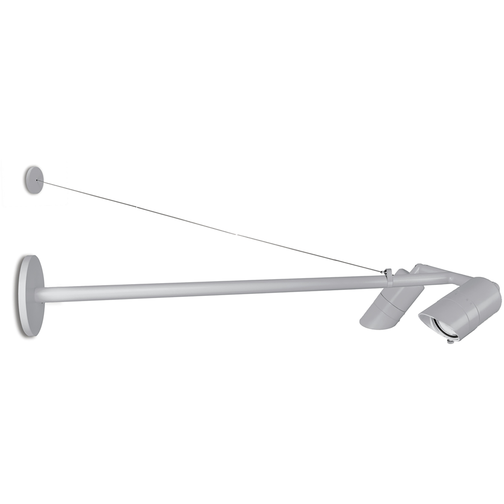Endurance LED 5 inch Graphite Outdoor Wall Lighting in 4000K, WAC Limited