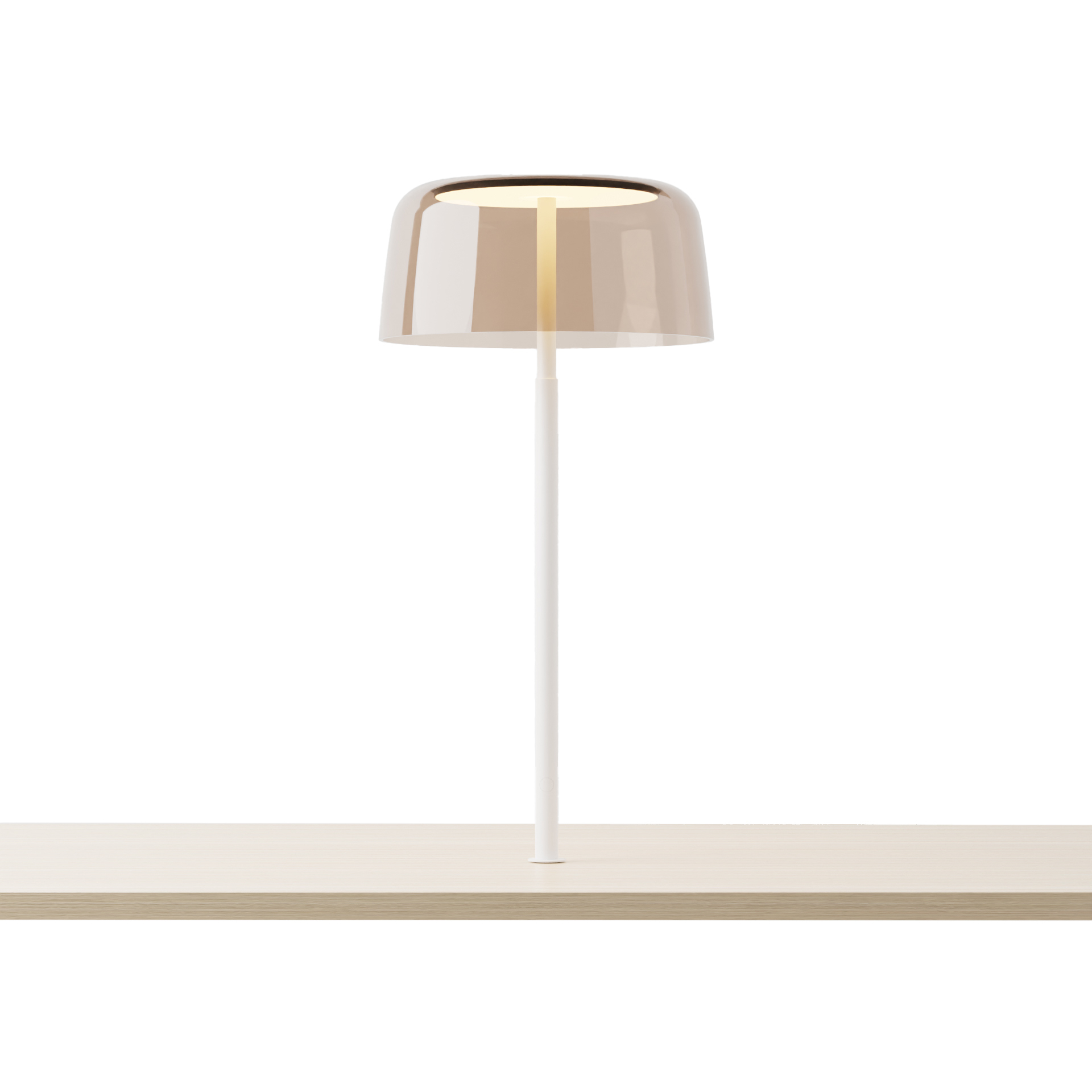 Yurei 14 inch 14.00 watt Matte White Co-Working Lamp Portable Light