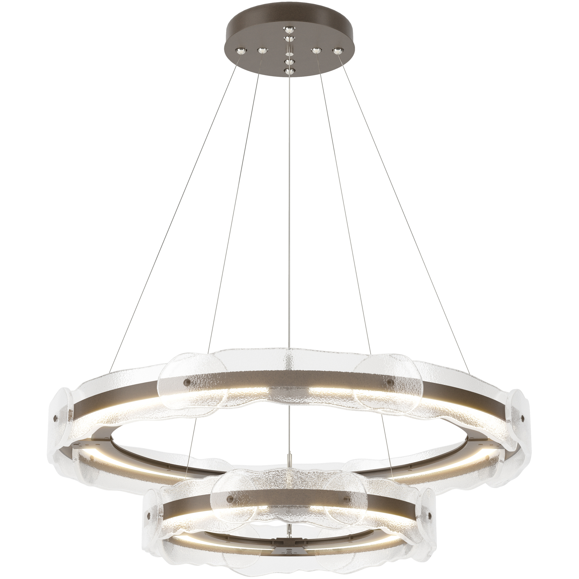 Hubbardton Forge | Synchronicity 139782-1001 Solstice LED 36.6 inch ...