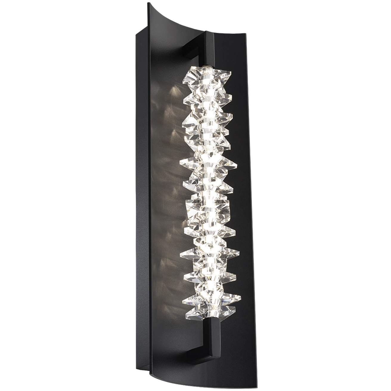 Beyond Bergy LED 4 inch Black ADA Wall Sconce Wall Light