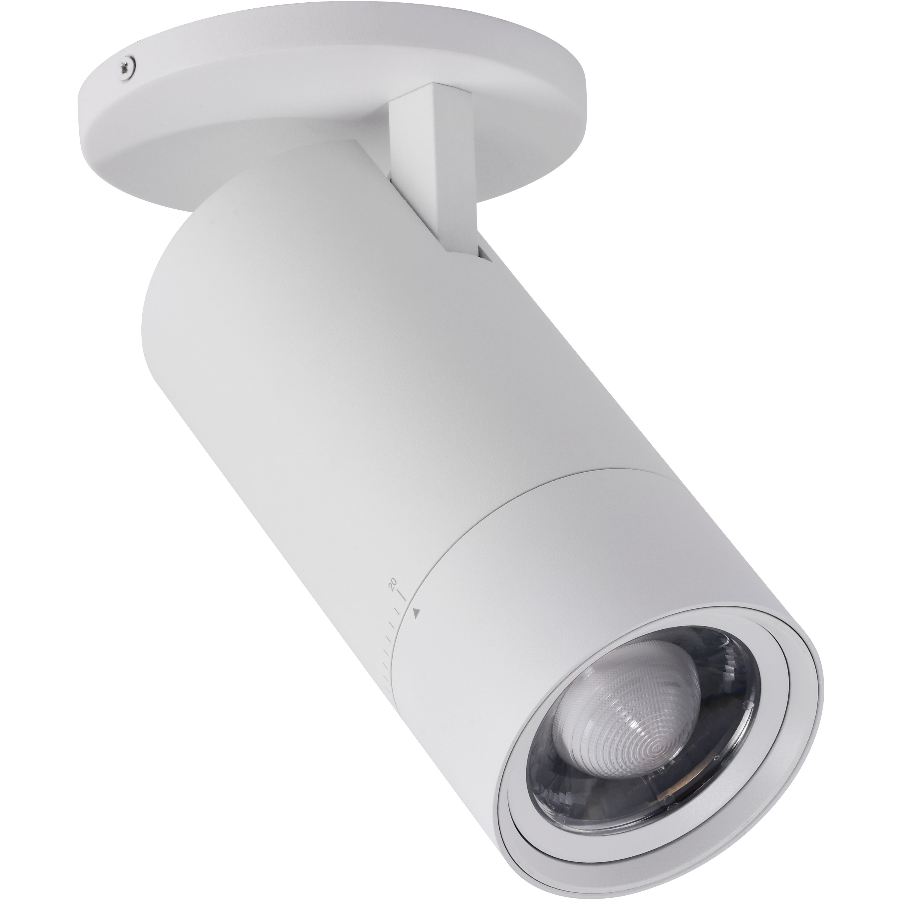 Brentwood LED 4.6 inch Matte White Flush Mount Ceiling Light