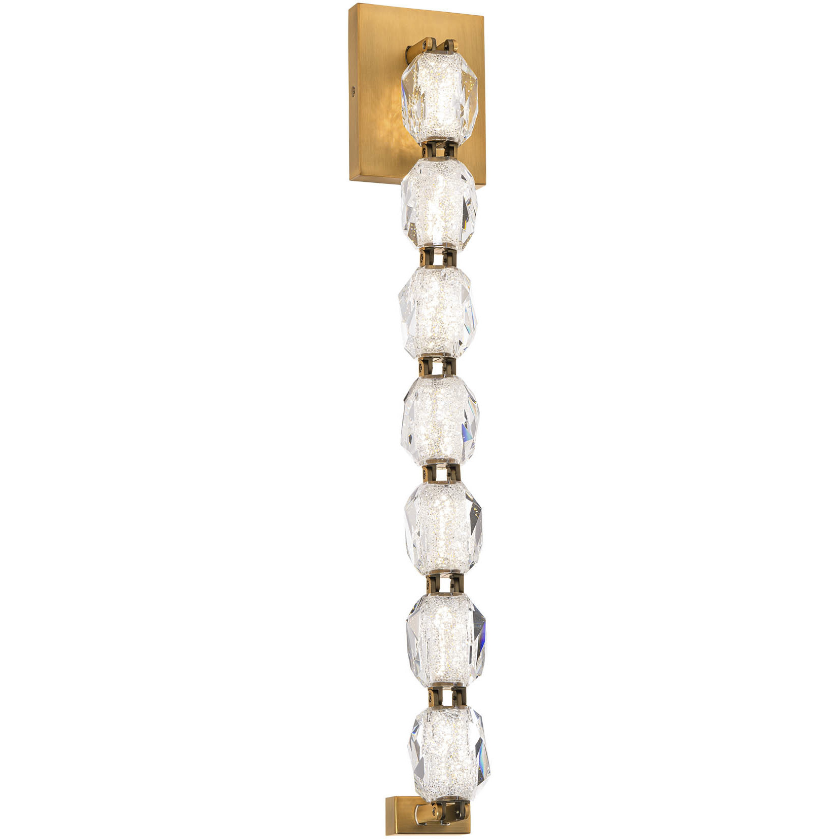 Forever Seduction LED 3.75 inch Aged Brass ADA Wall Sconce Wall Light