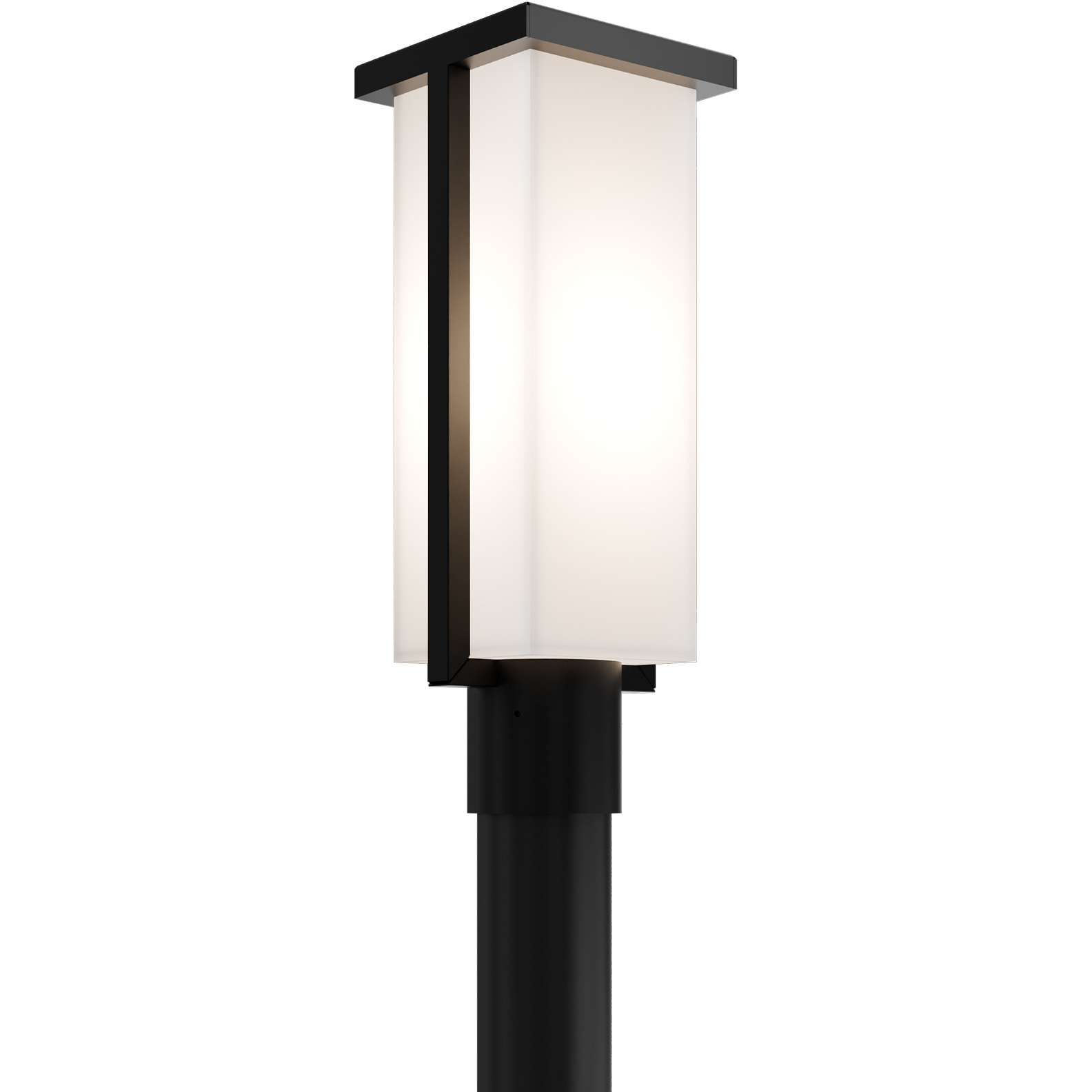 Ledge LED 16.8 inch Black Outdoor Post Lighting in 3000K