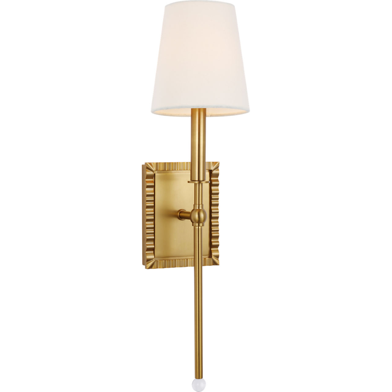 AH by Alexa Hampton Baxley 1 Light 5.5 inch Burnished Brass Sconce Wall Light
