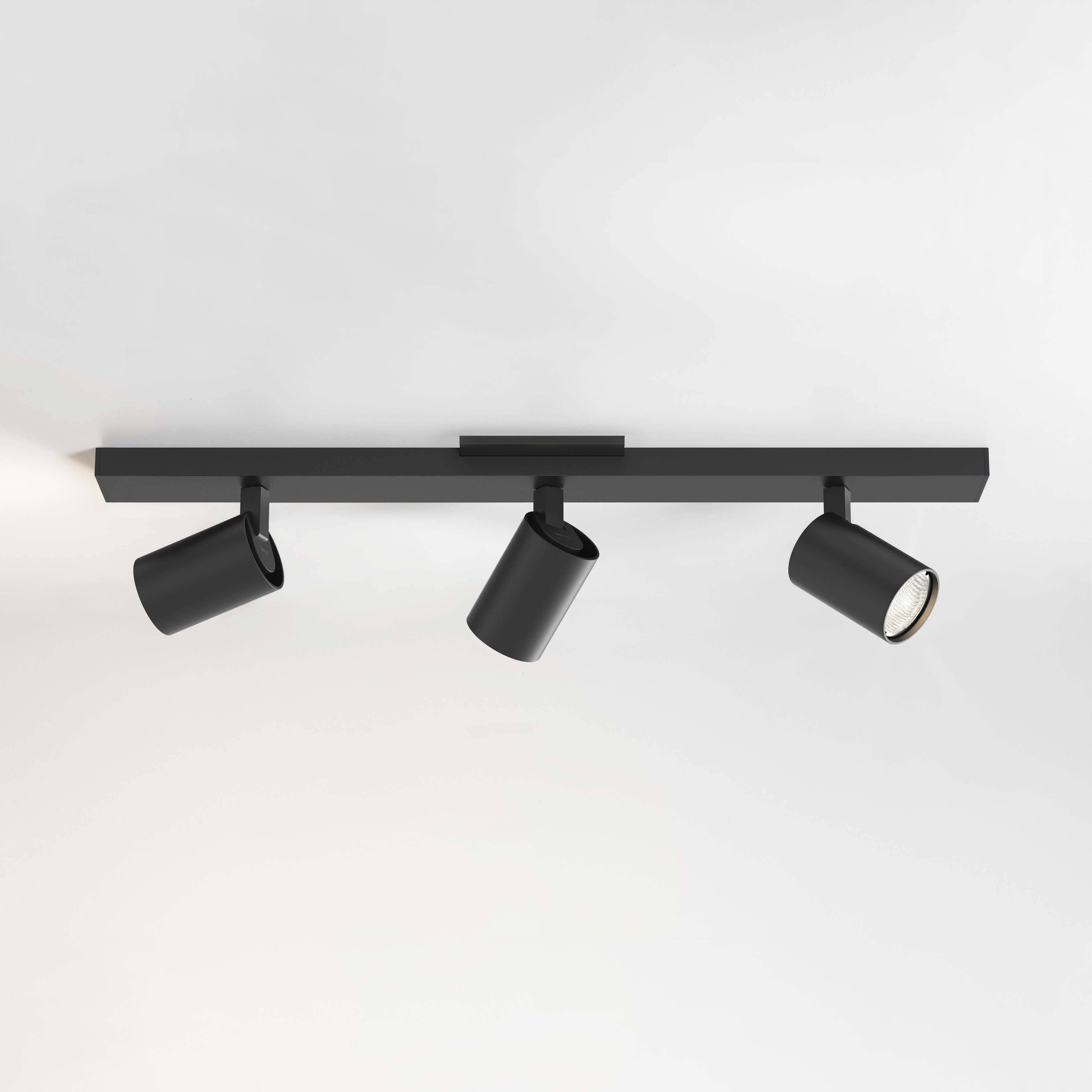Ascoli Matte Black 3 Light Interior Spotlight