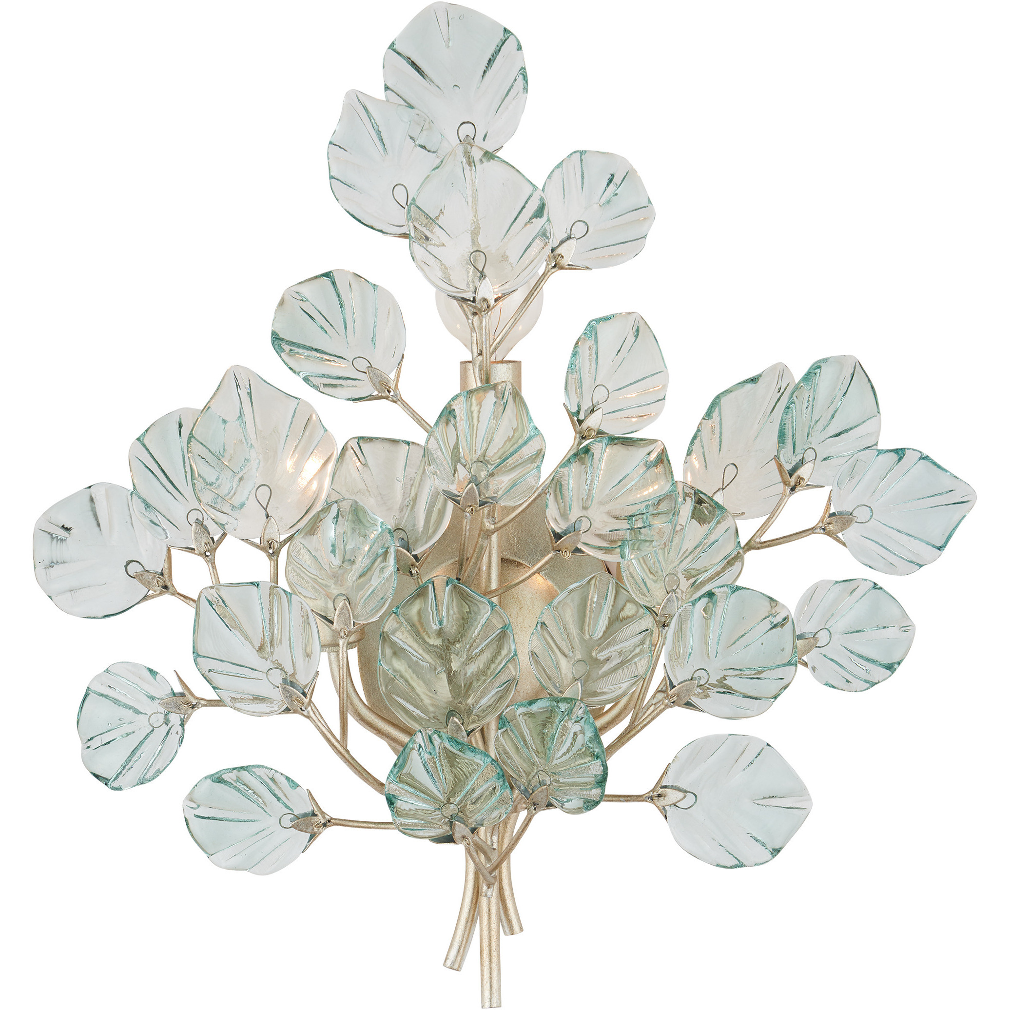 Baobab 3 Light 16.5 inch Contemporary Silver Wall Sconce Wall Light