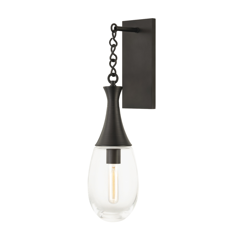 Southold 1 Light 5.5 inch Black Brass Wall Sconce Wall Light