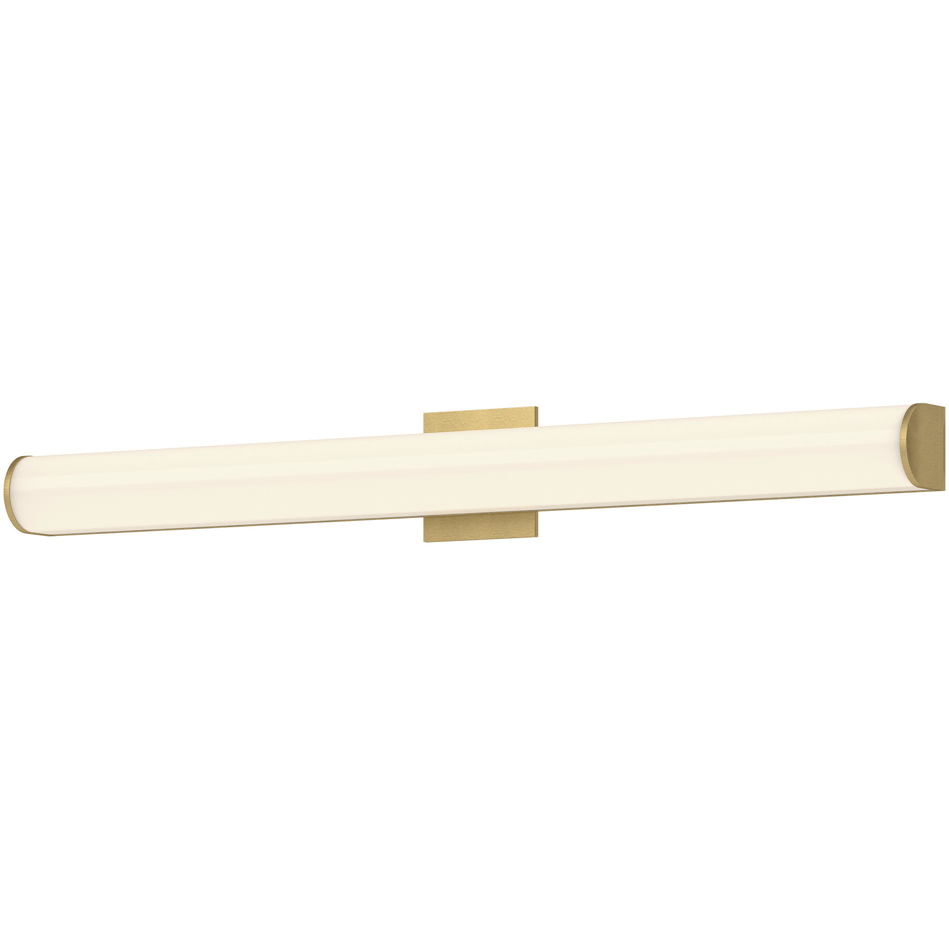 Longitude LED 36.13 inch Brushed Gold Vanity Light Wall Light