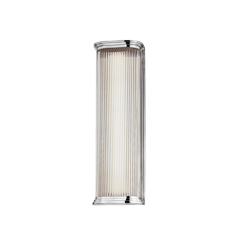 Newburgh LED 5.25 inch Polished Nickel ADA Wall Sconce Wall Light