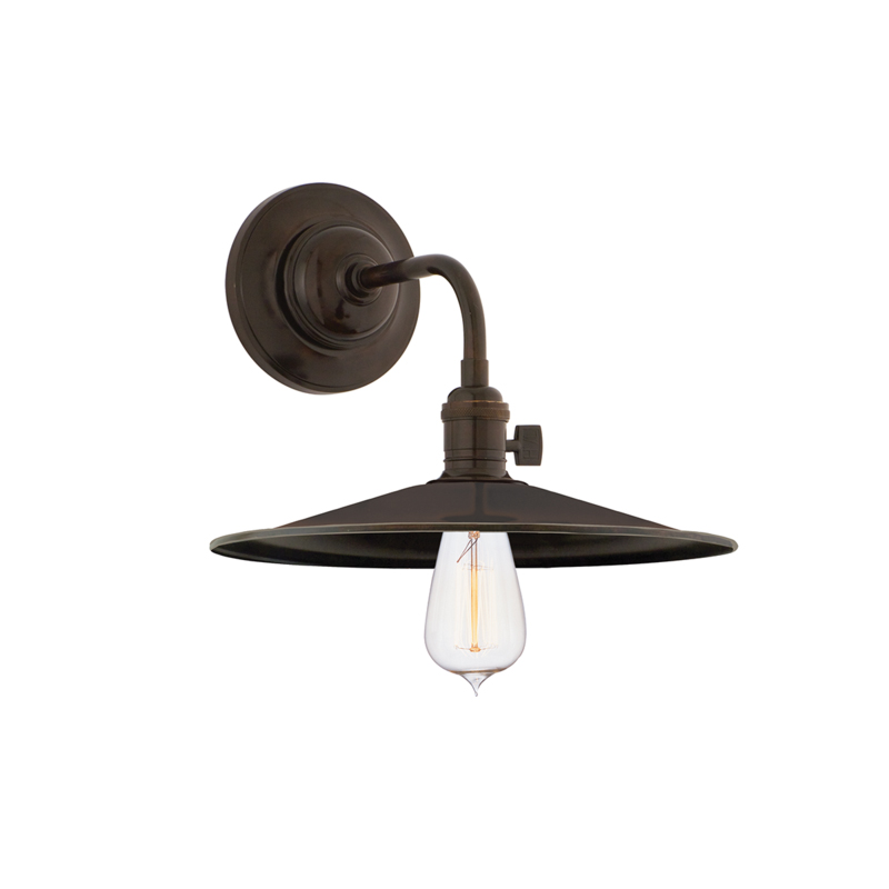 Heirloom 1 Light 10 inch Old Bronze Wall Sconce Wall Light in MS1