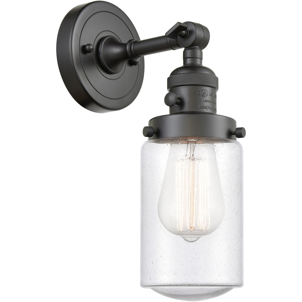 Franklin Restoration Dover LED 5 inch Oil Rubbed Bronze Sconce Wall Light, Franklin Restoration