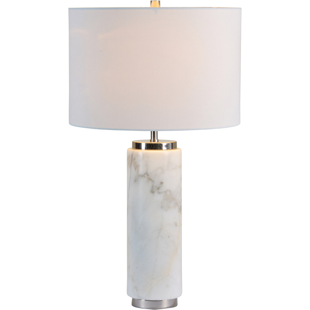 Heathcroft 26.5 inch 100 watt Natural Table Lamp Portable Light, Small