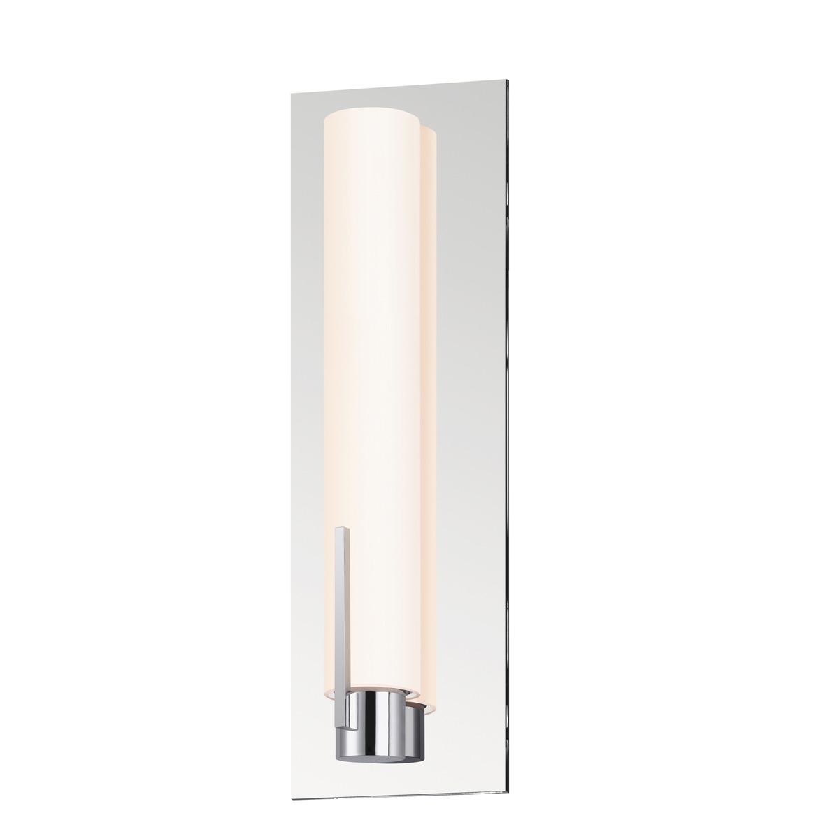 Tubo Slim LED 4.75 inch Polished Chrome Bath Sconce Wall Light in Spine