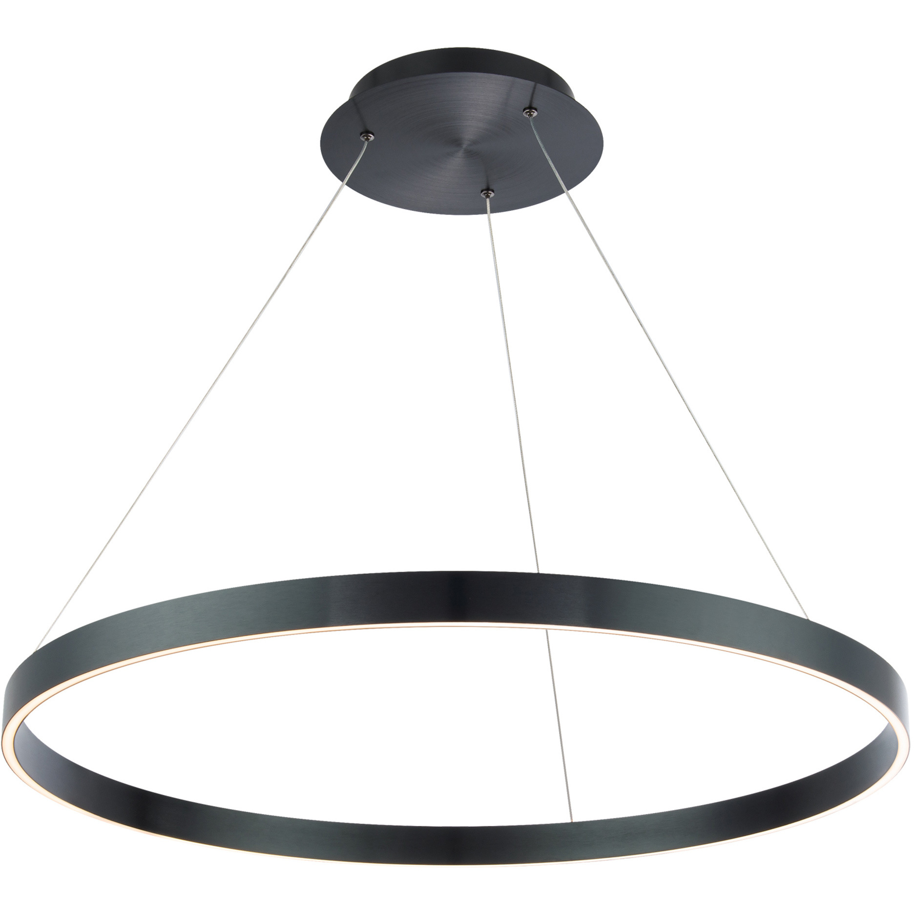 Sirius LED 31 inch Black Pendant Ceiling Light, dweLED