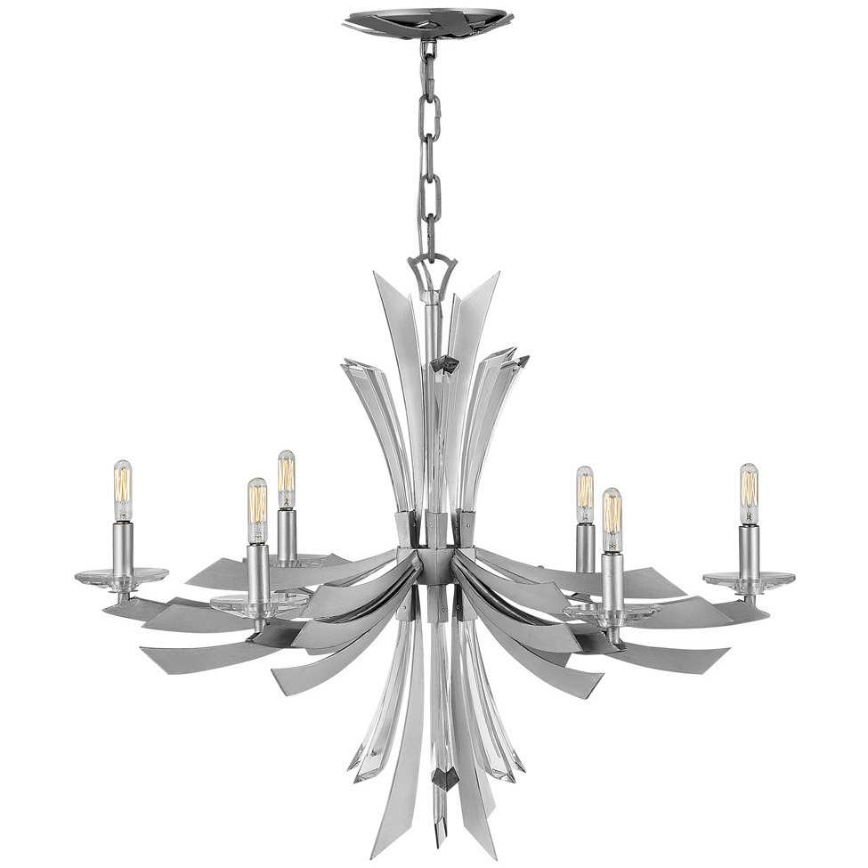 Vida LED 29.25 inch Glacial Chandelier Ceiling Light