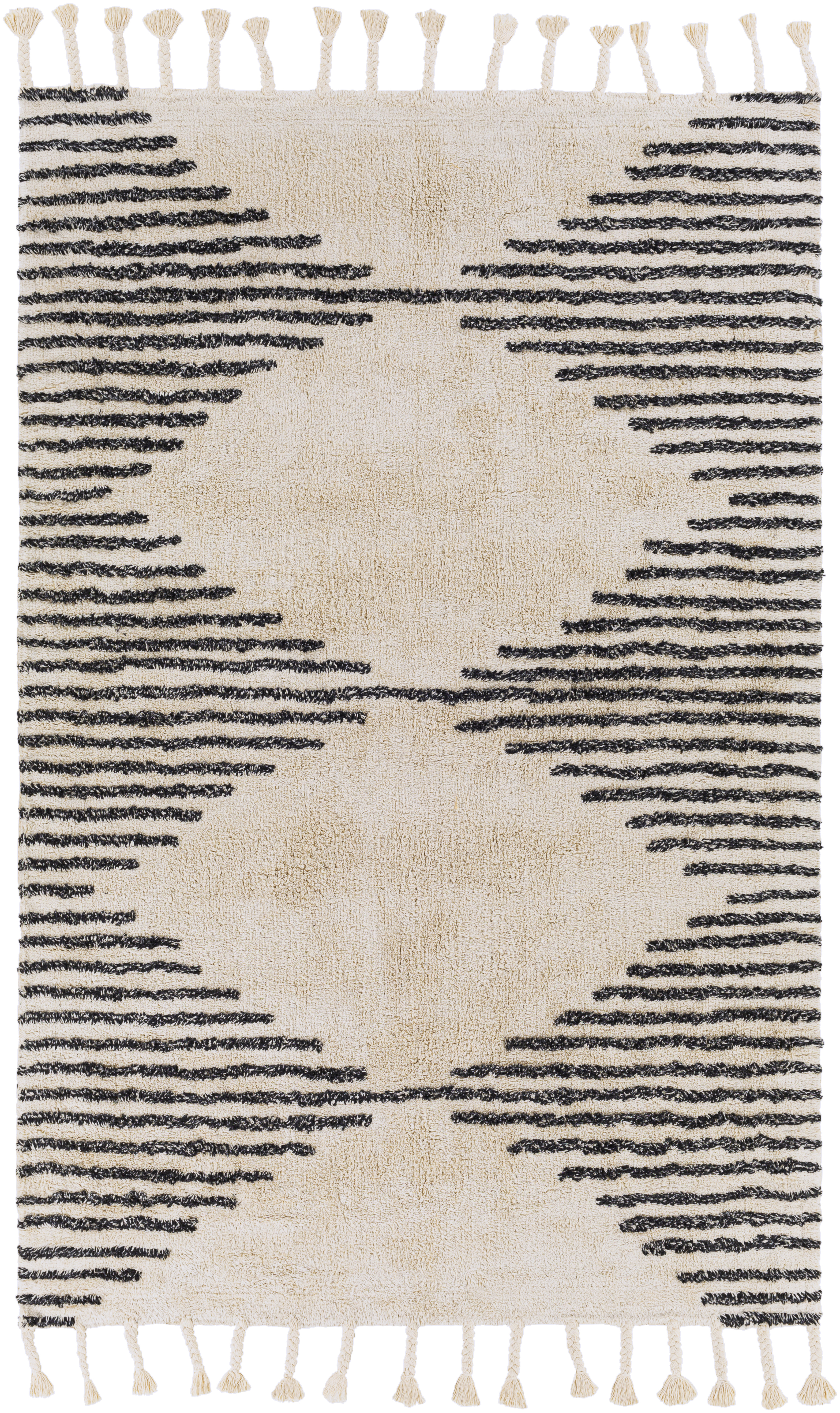 Khemisset 48 X 30 inch Light Grey Rug in 2 x 4, Rectangle