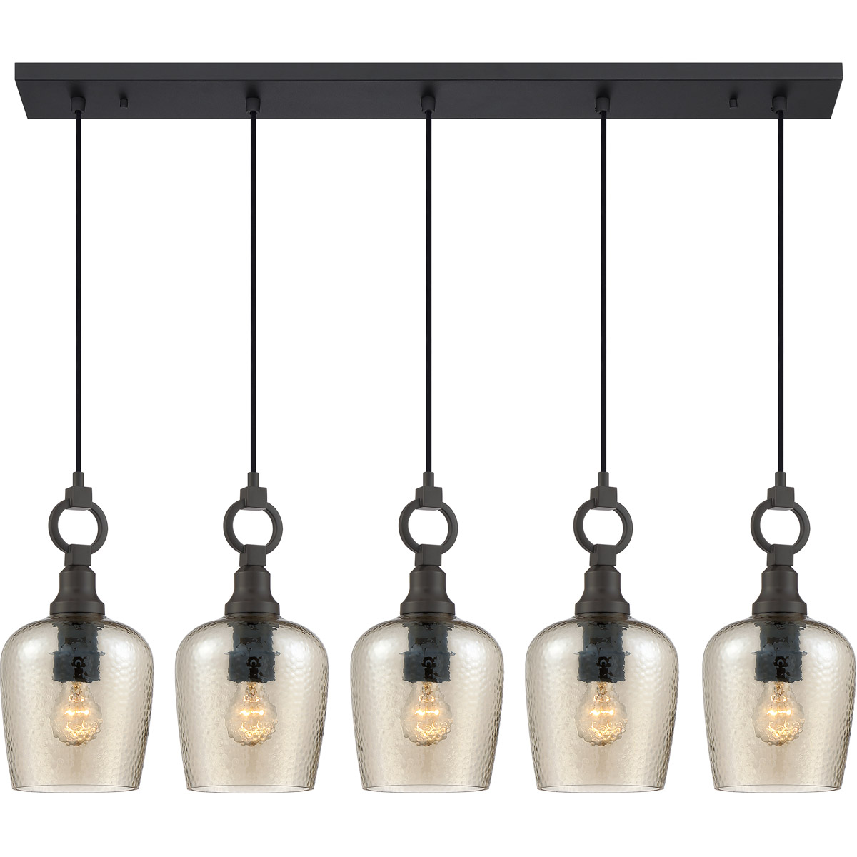 Kendrick 5 Light 43 inch Western Bronze Island Chandelier Ceiling Light 