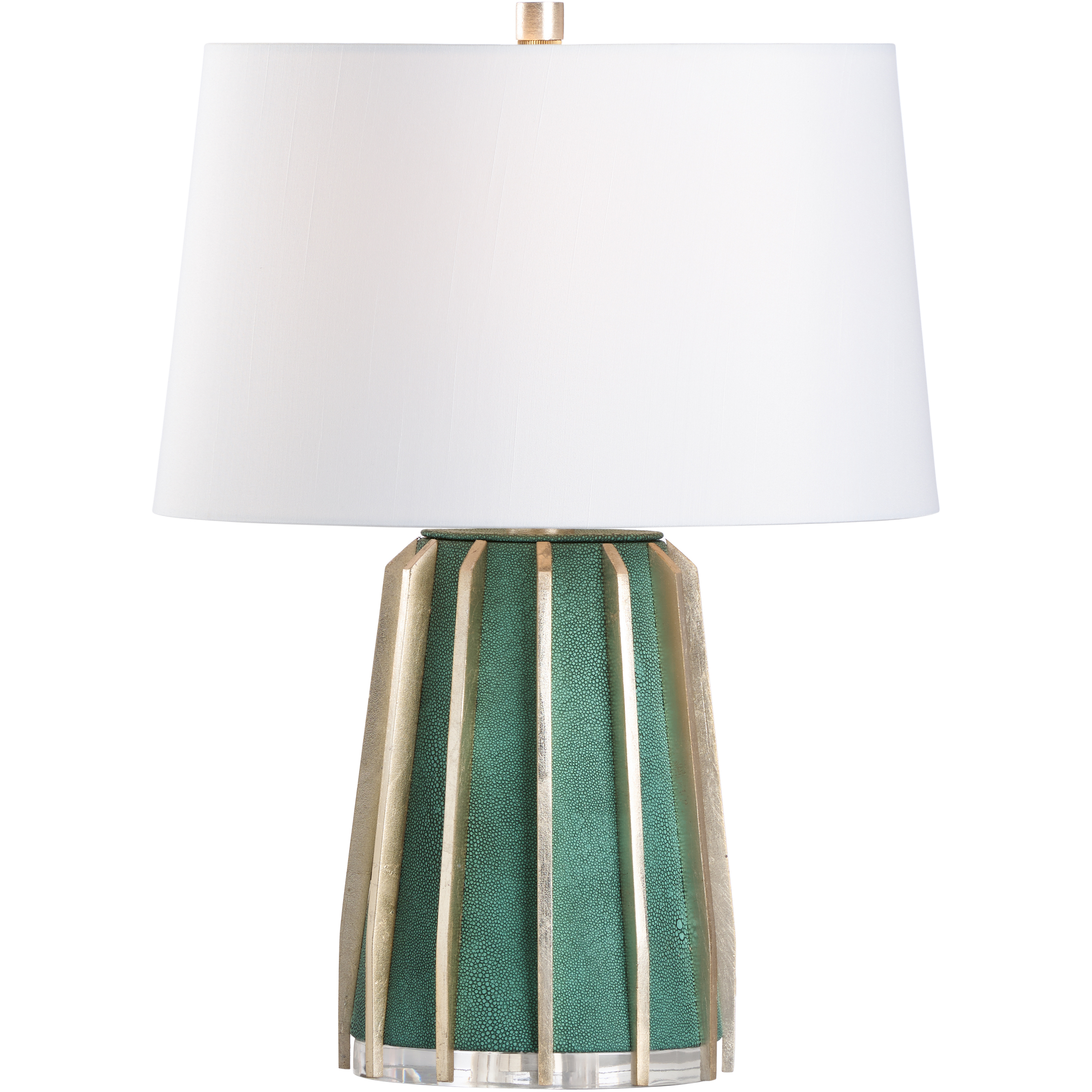 Shagreen 12 inch 100.00 watt Gray Table Lamp Portable Light
