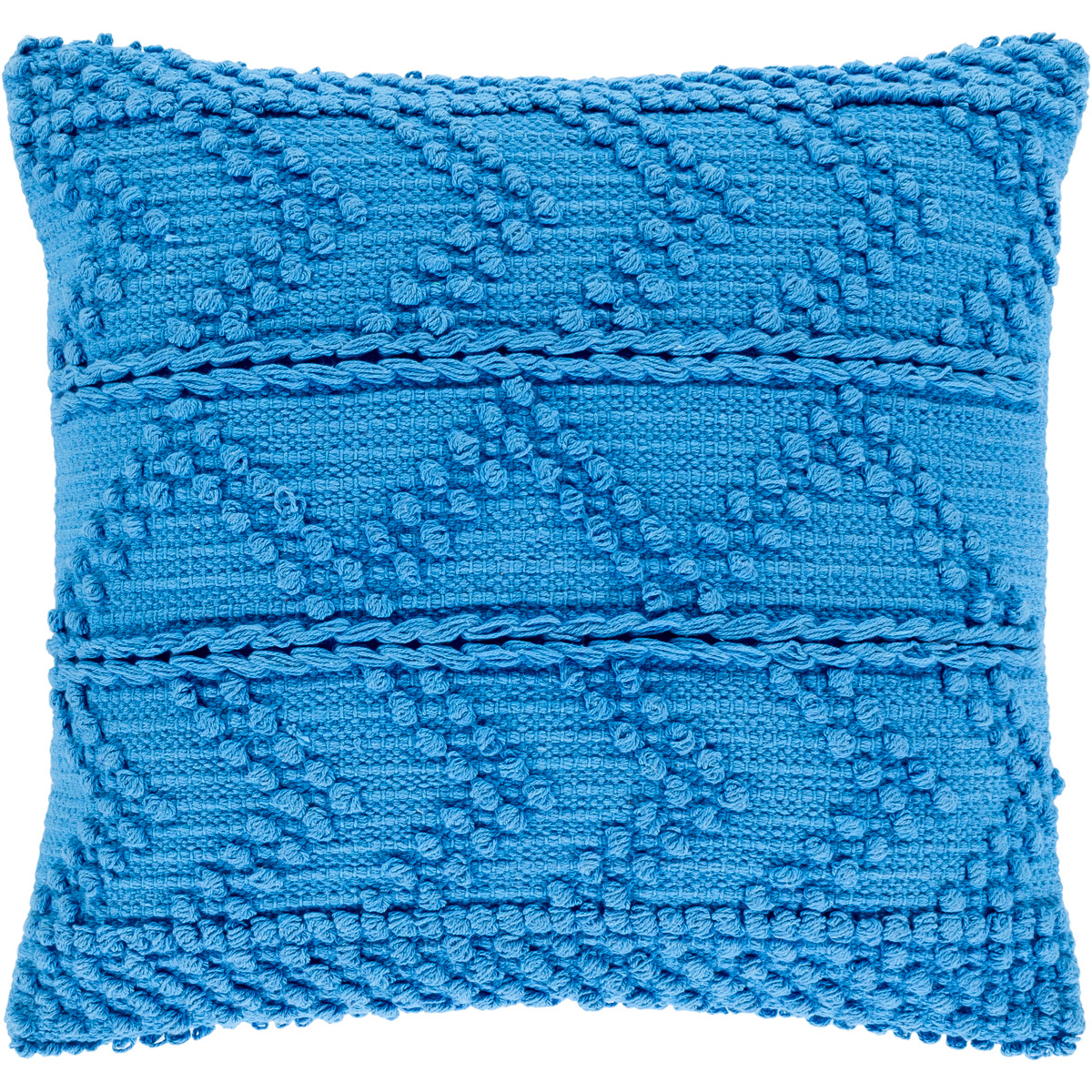 Merdo 18 X 18 inch Sky Blue Pillow Kit, Square