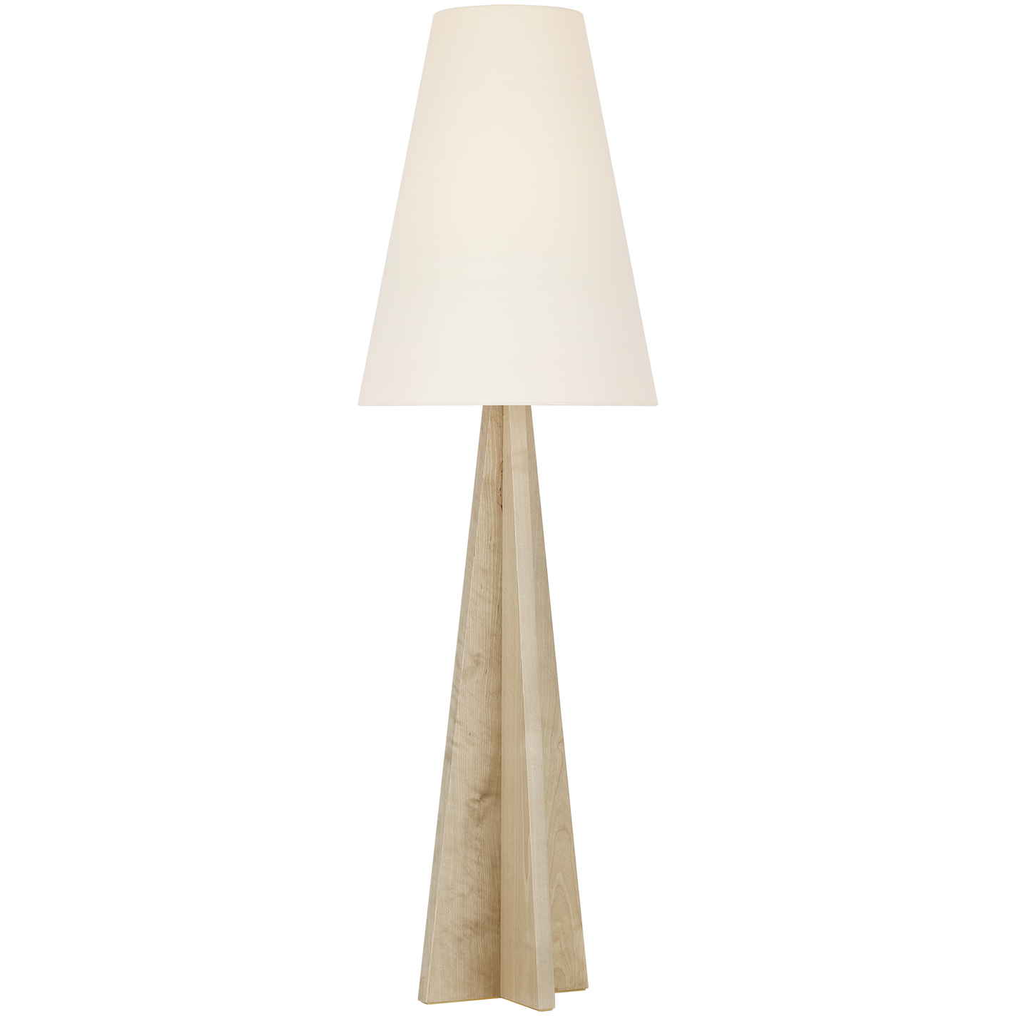 Kelly Wearstler Crue 65.5 inch 8 watt Natural Maple Floor Lamp Portable Light