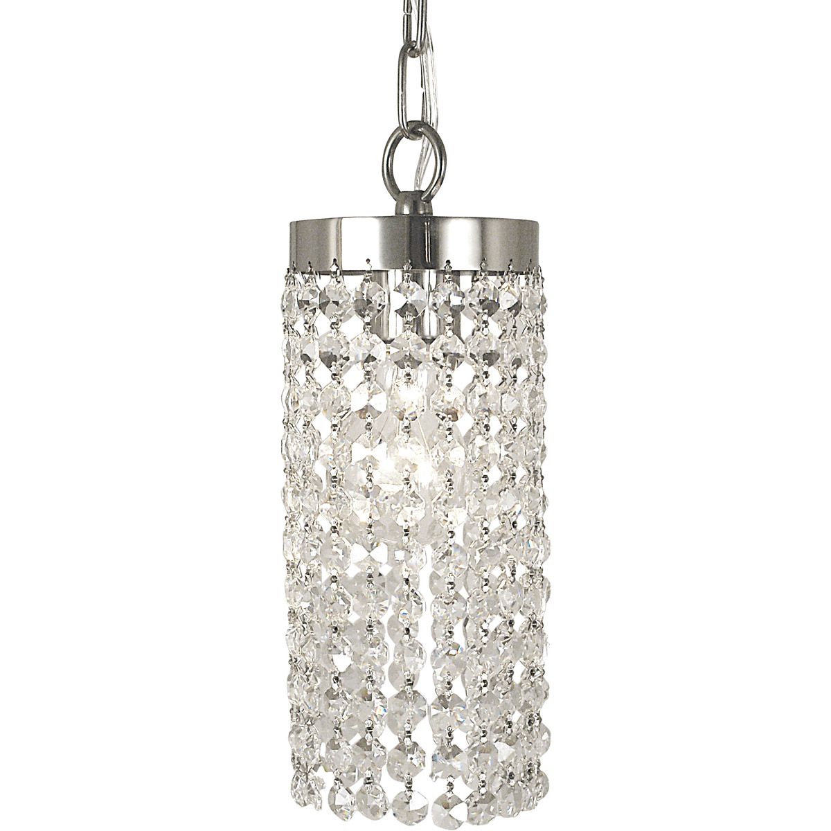 Princessa 1 Light 4 inch Polished Silver Pendant Ceiling Light