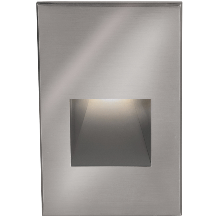 LEDme Step and Wall Lights 277 3.9 watt Stainless Steel Step Light in Red, LED, 58.62 inch