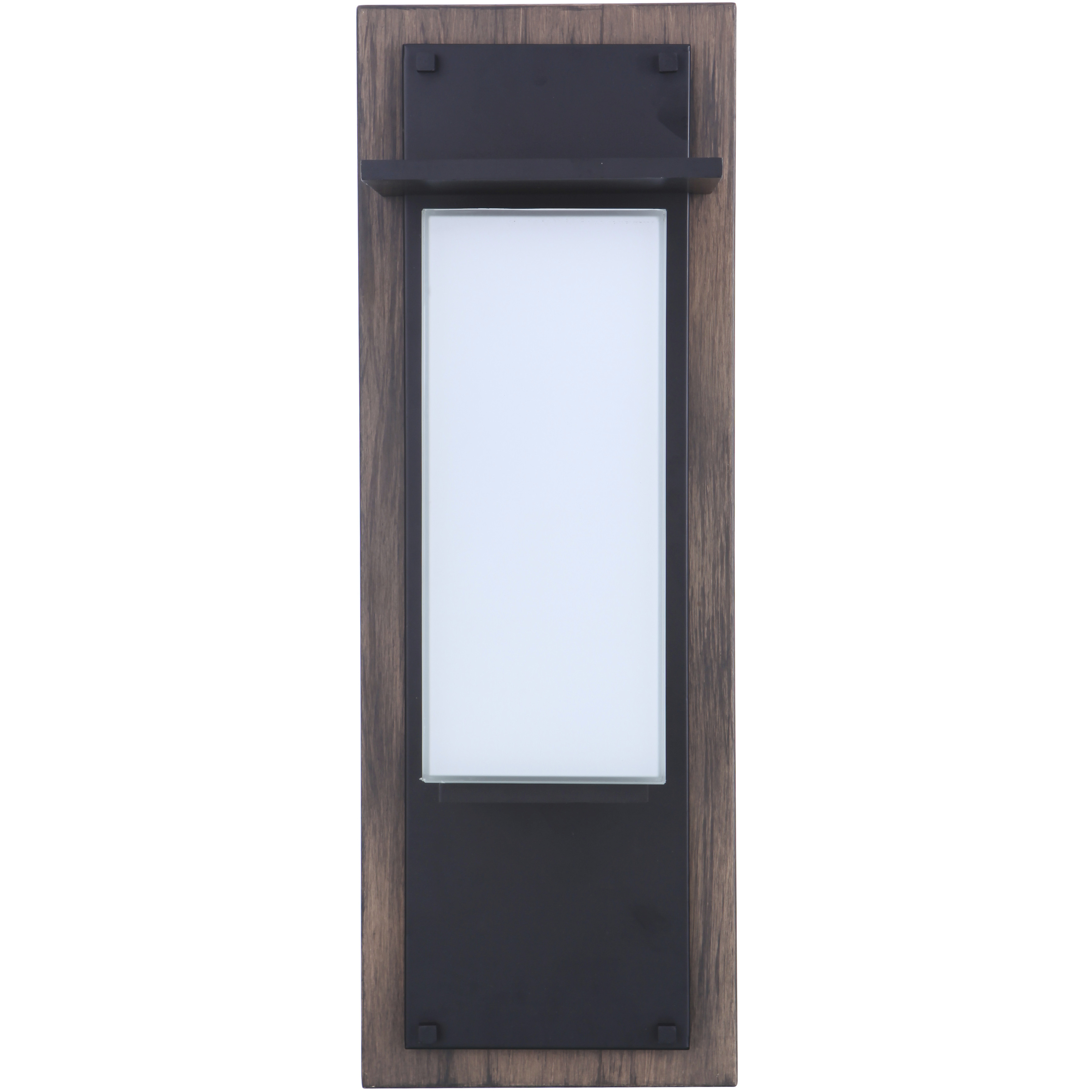 Heights 1 Light 19.7 inch Whiskey Barrel/Midnight Outdoor Wall Mount