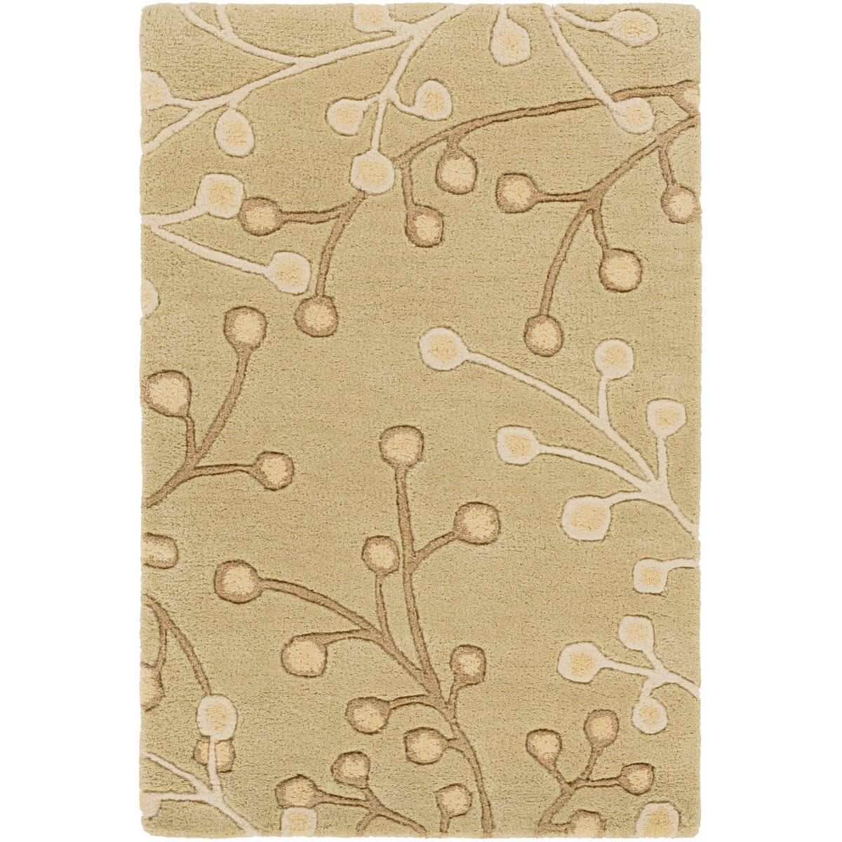 Athena 168 X 120 inch Taupe/Olive/Tan/Camel Rugs, Wool