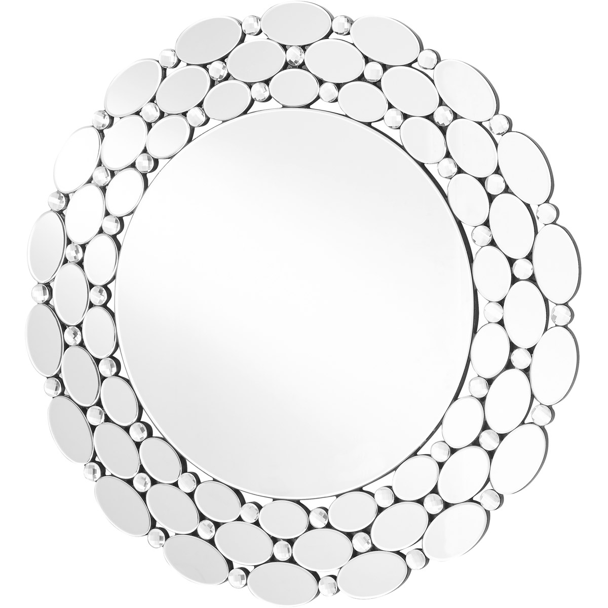 Sparkle 35 X 35 inch Clear Wall Mirror