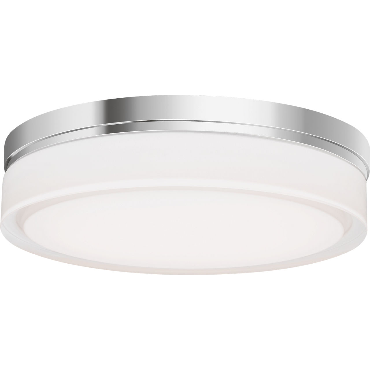 Sean Lavin Cirque LED 11 inch Chrome Flush Mount Ceiling Light, Integrated LED