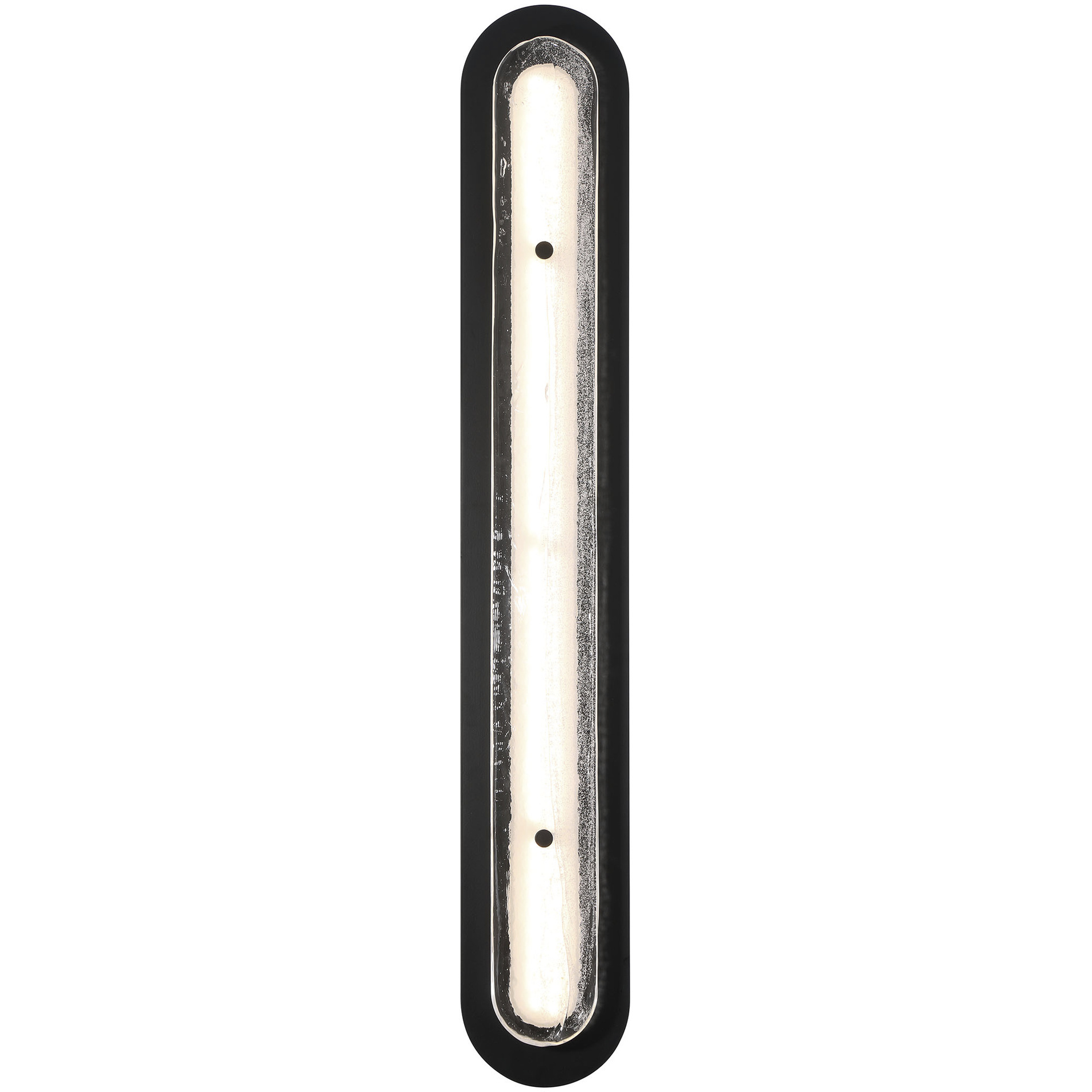 Tramore 1 Light 38 inch Black Outdoor Wall Sconce in Silver