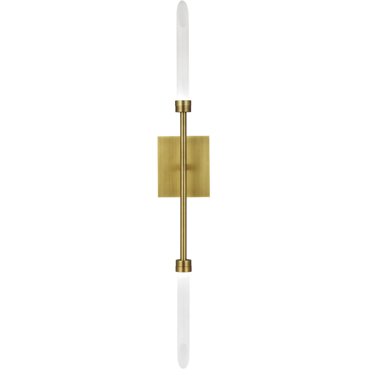 Sean Lavin Spur LED 2.7 inch Aged Brass ADA Wall Light in LED 90 CRI 2700K, Integrated LED