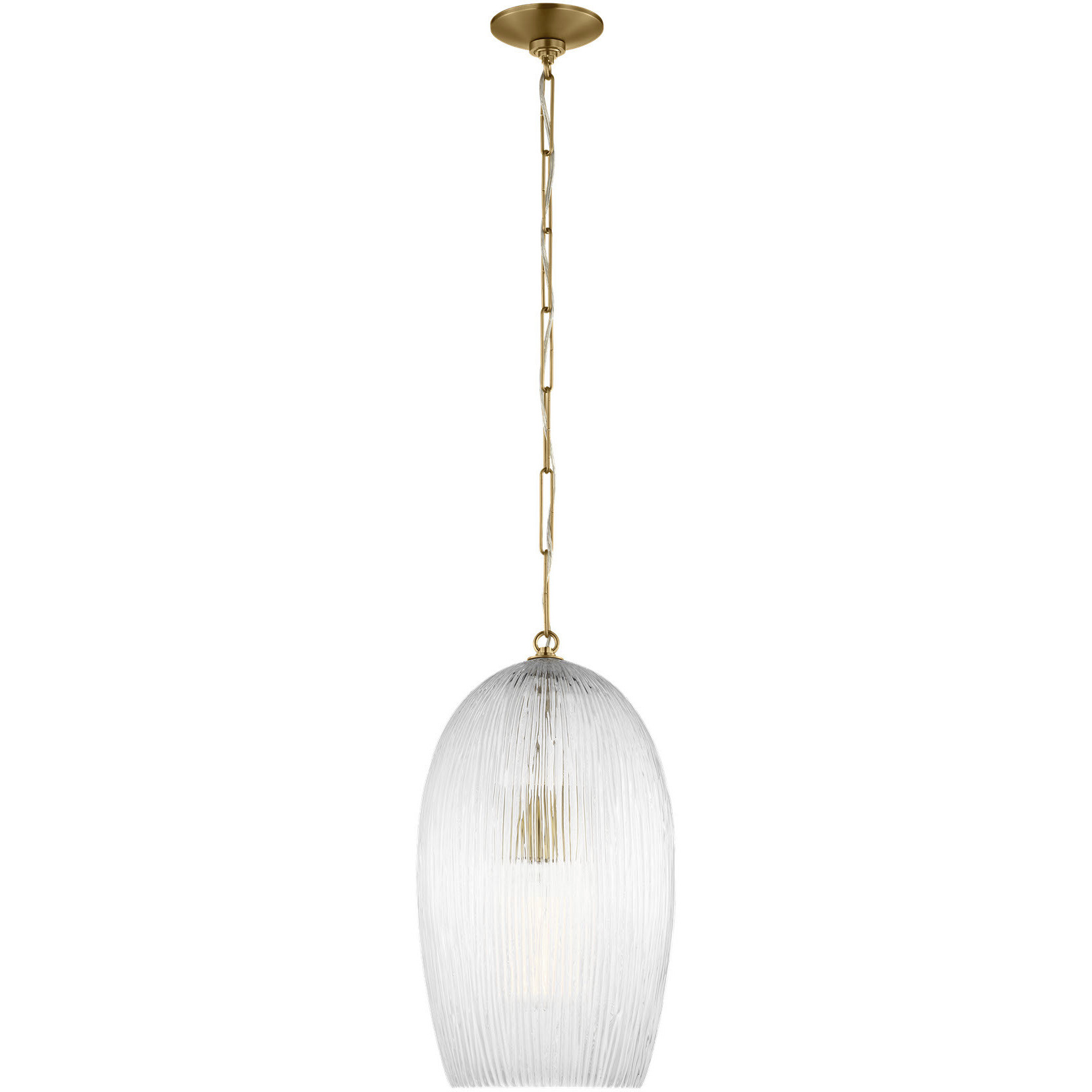 HABLE Serafina 1 Light 10.75 inch Burnished Brass Pendant Ceiling Light