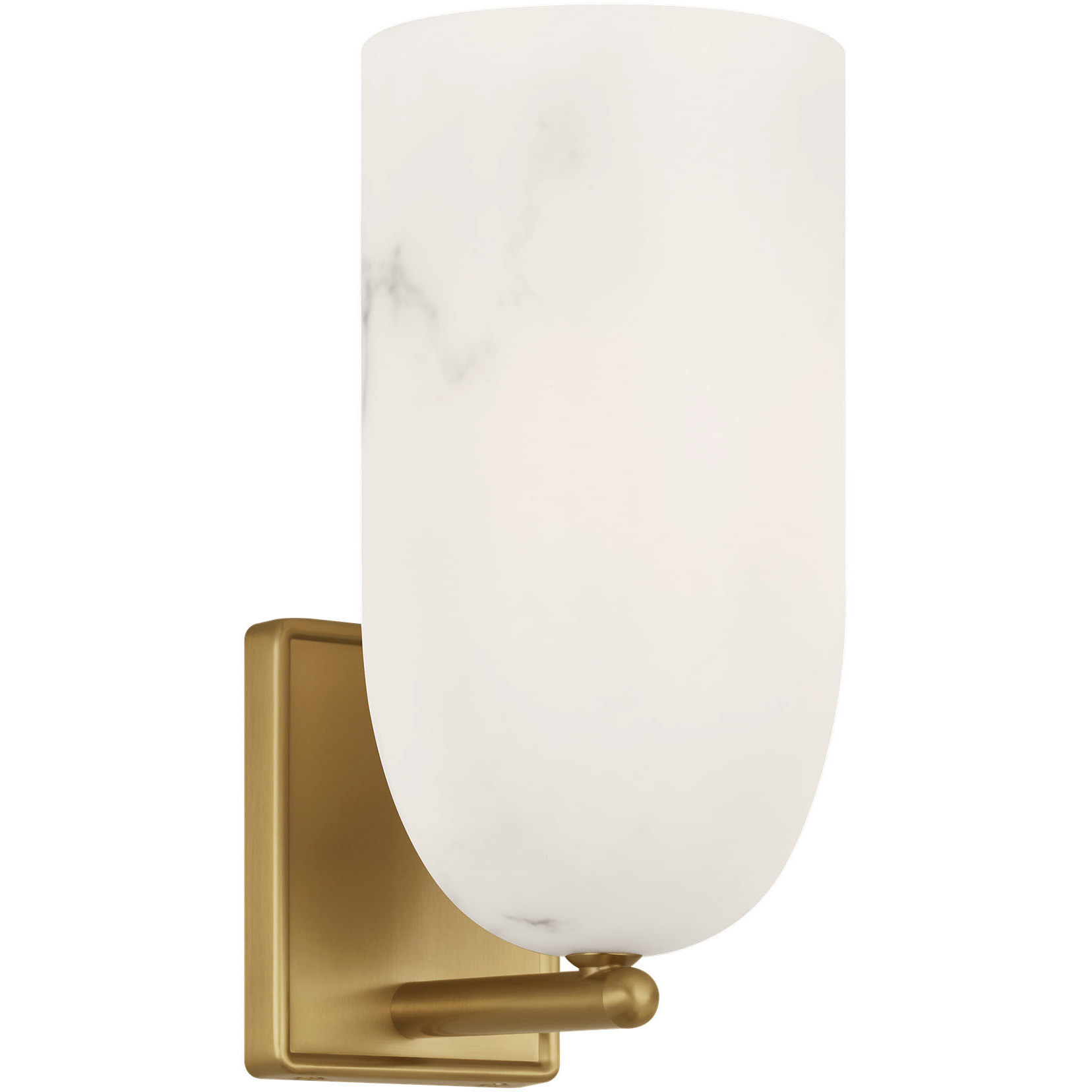 C&M by Chapman & Myers Savina 1 Light 5 inch Burnished Brass Sconce Wall Light