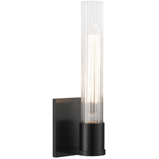 Lyndon 1 Light 4.38 inch Oxidized Black Wall Sconce Wall Light
