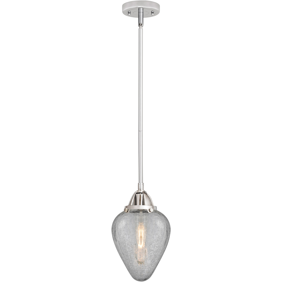 Nouveau 2 Geneseo 1 Light 7 inch Polished Chrome Mini Pendant Ceiling Light