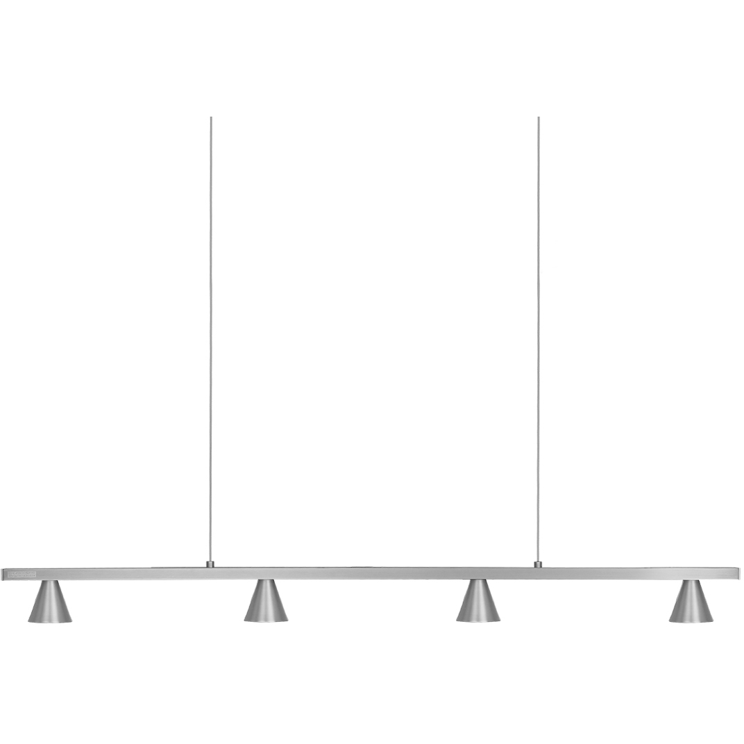 Dune 36.88 inch Brushed Nickel Linear Pendant Ceiling Light