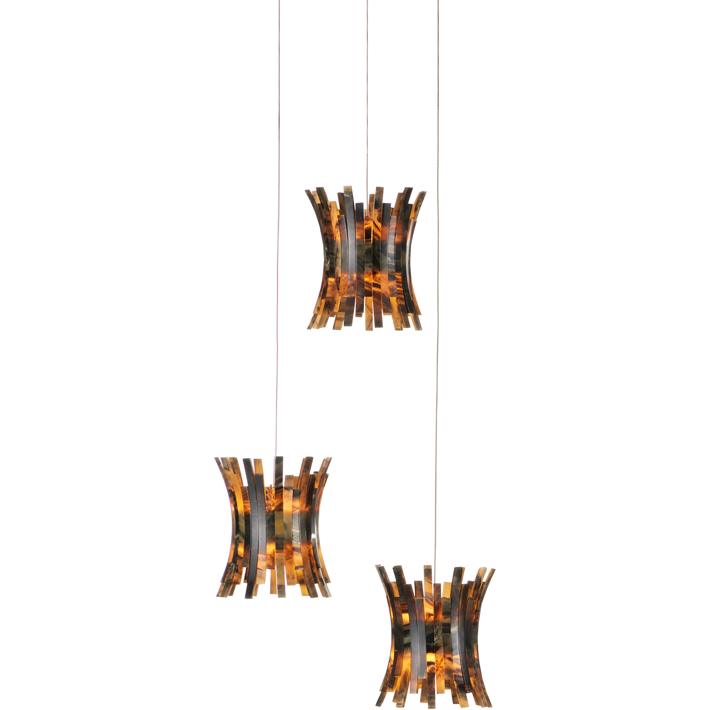 Alsop 3 Light 11.5 inch Silver Multi-Drop Pendant Ceiling Light