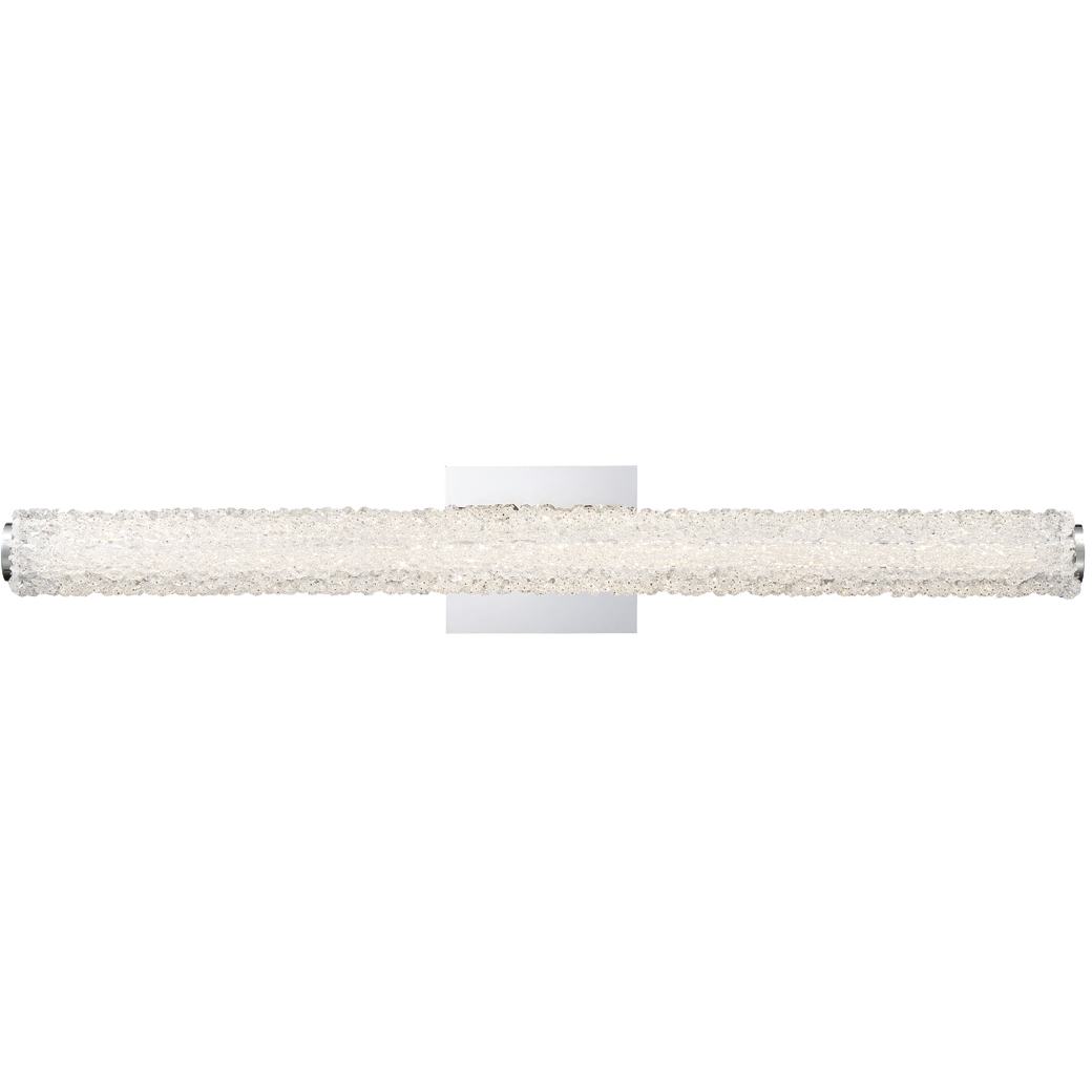 Sassi LED 36 inch Chrome Vanity Light Wall Light, Large