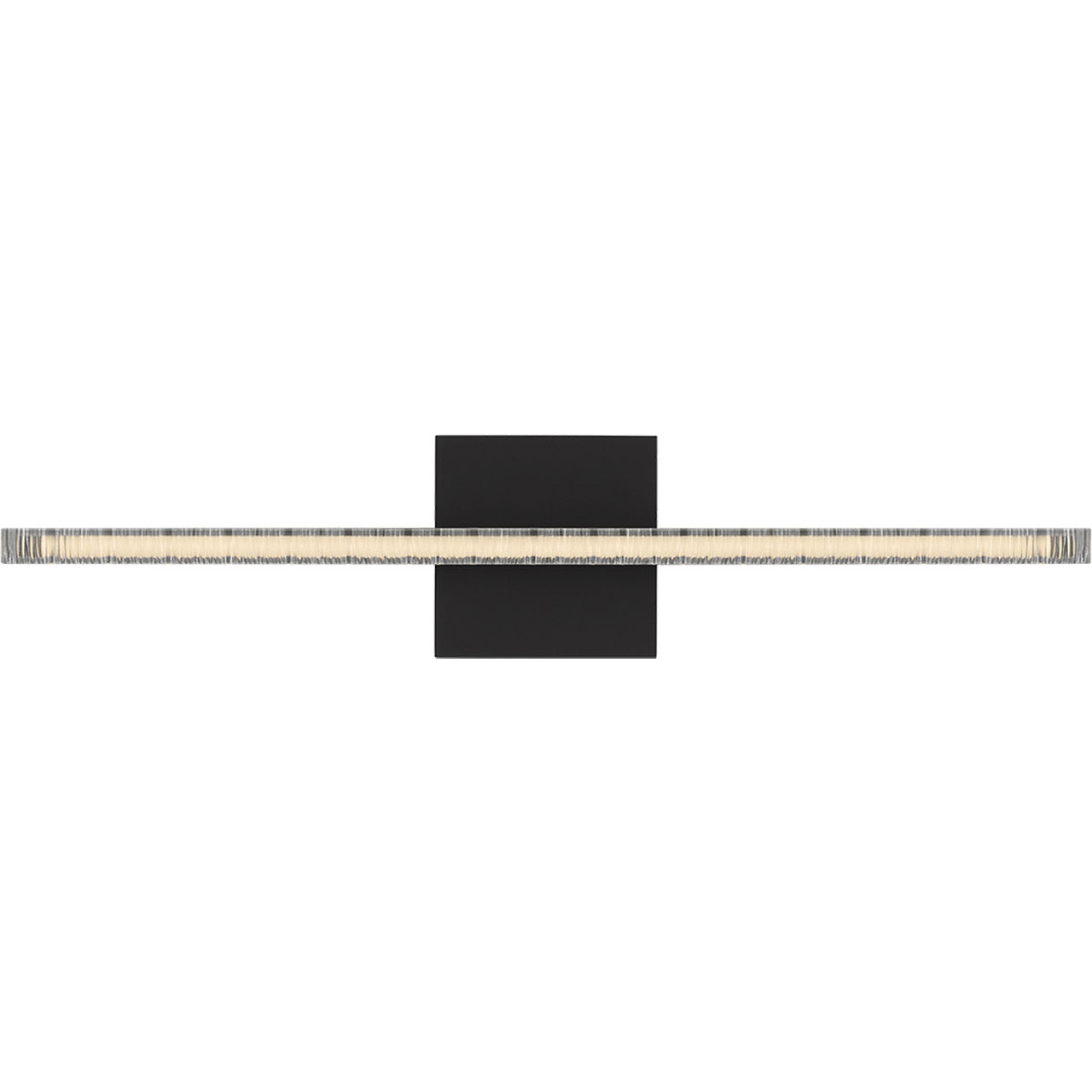 Mick De Giulio Serre LED 24 inch Nightshade Black Bath Vanity Wall Light