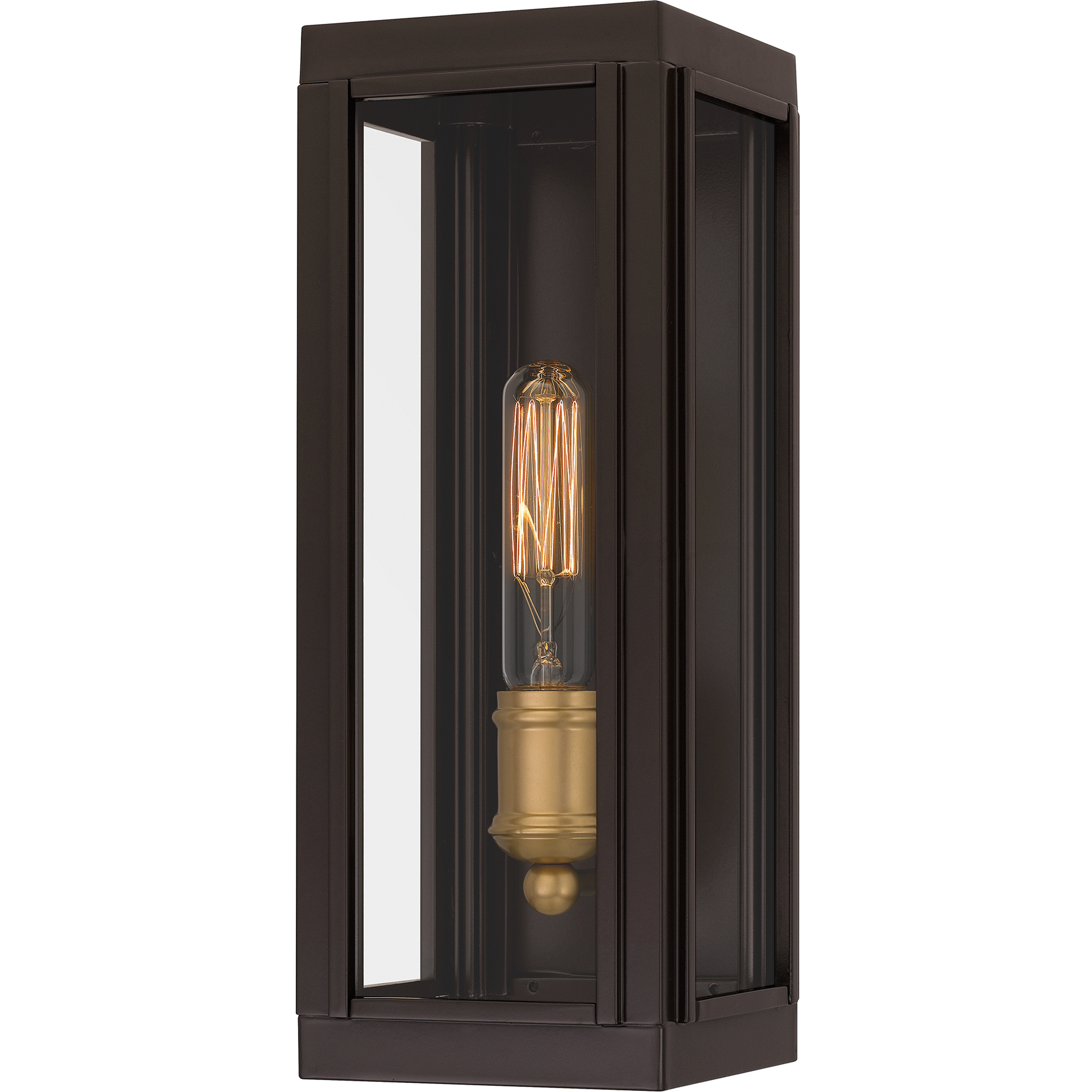 Avon 1 Light 5.5 inch Western Bronze Outdoor Lantern, Medium