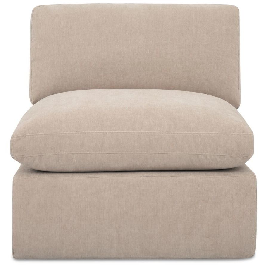 Cates VV Pebble Slipper Chair in Beige