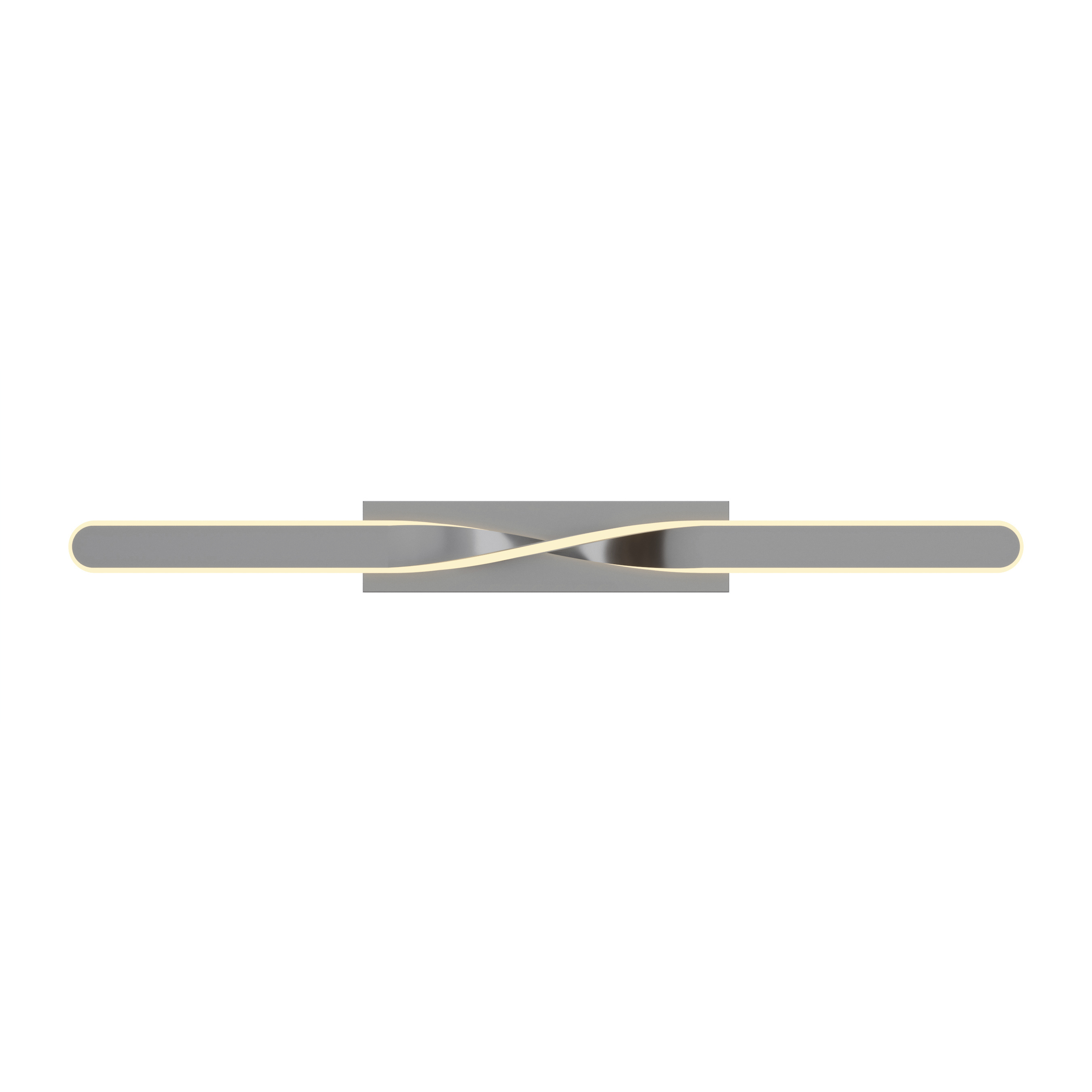 Twist 2 Light 35.75 inch Satin Nickel Bath Vanity Wall Light