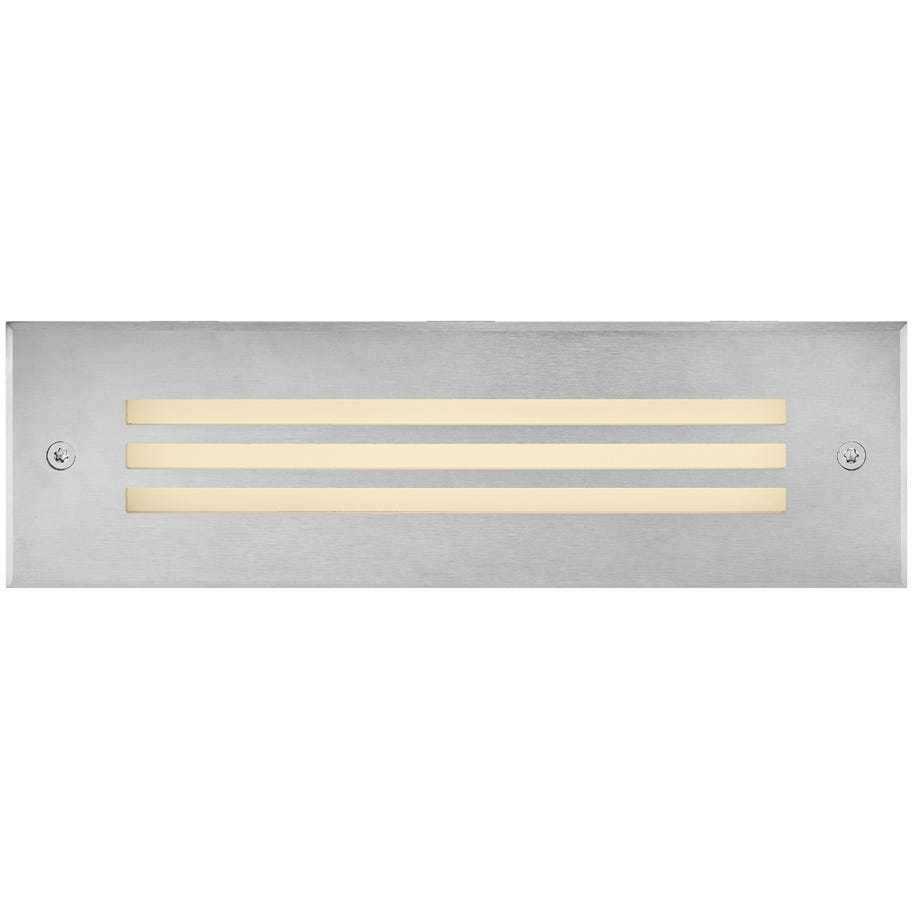 Sparta Dash 12v 7.00 watt Stainless Steel Landscape Brick Light, Louvered