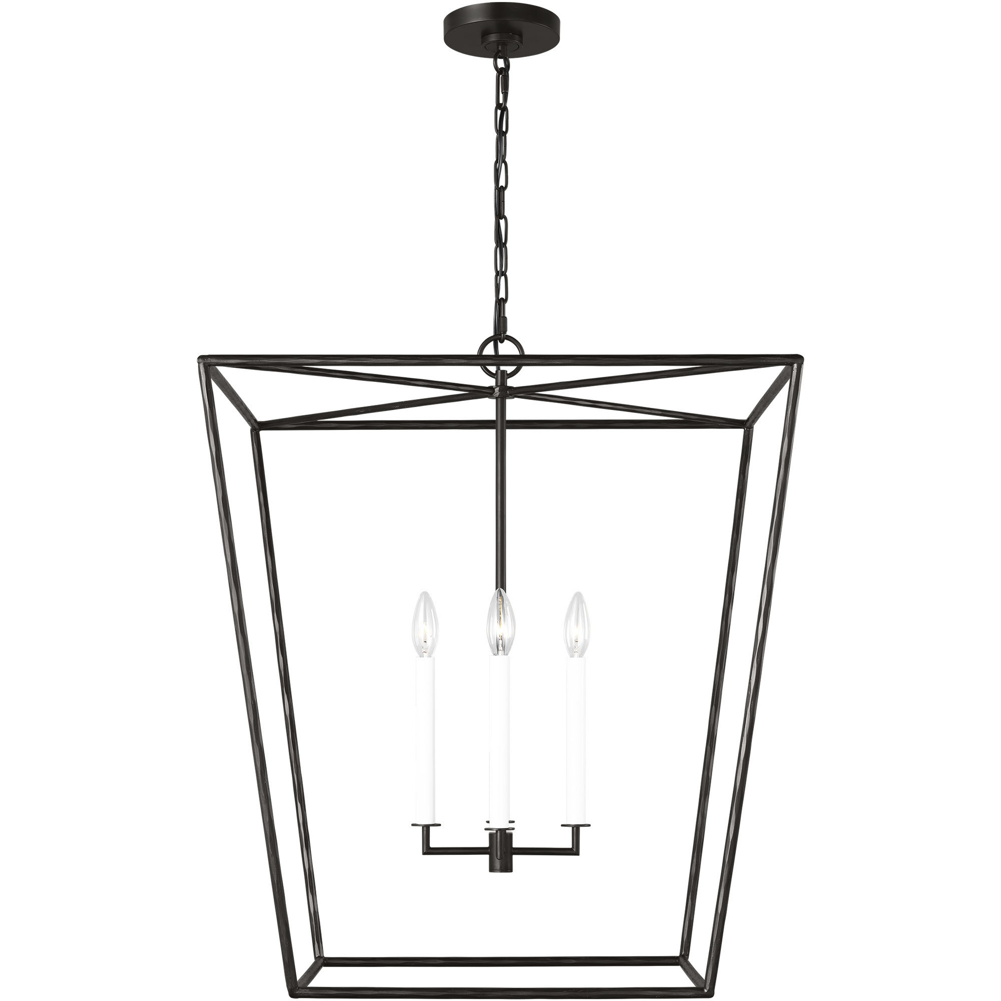 ED Ellen DeGeneres Viota 4 Light 25 inch Aged Iron Pendant Ceiling Light