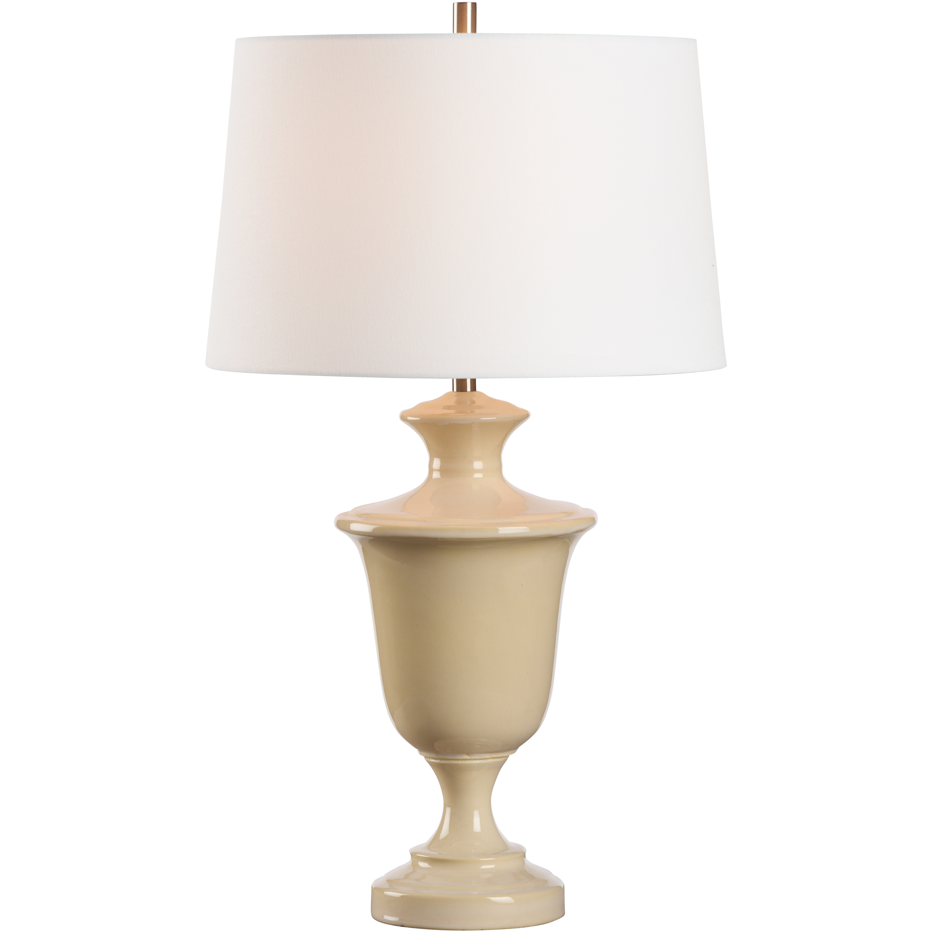 Kilnbourne 20.5 inch 100.00 watt White/Cream Table Lamp Portable Light