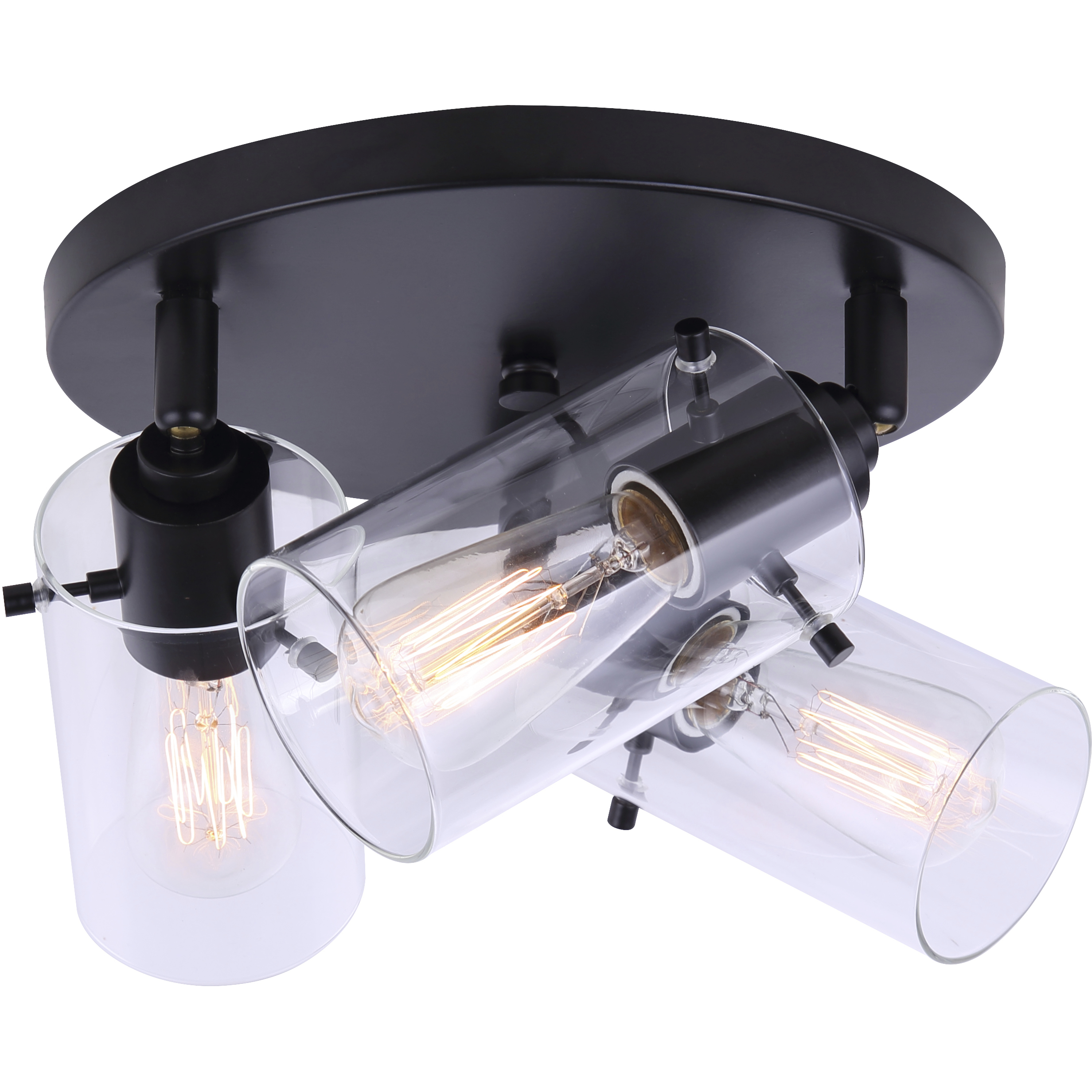 Joni 3 Light 11 inch Black Ceiling/Wall Light Ceiling Light
