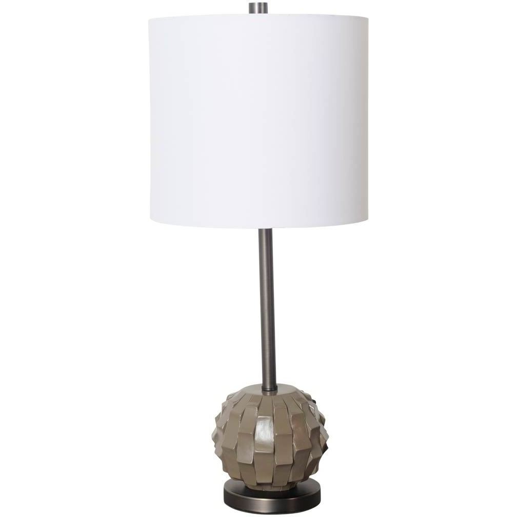 Brant 25 inch Brown Table Lamp Portable Light